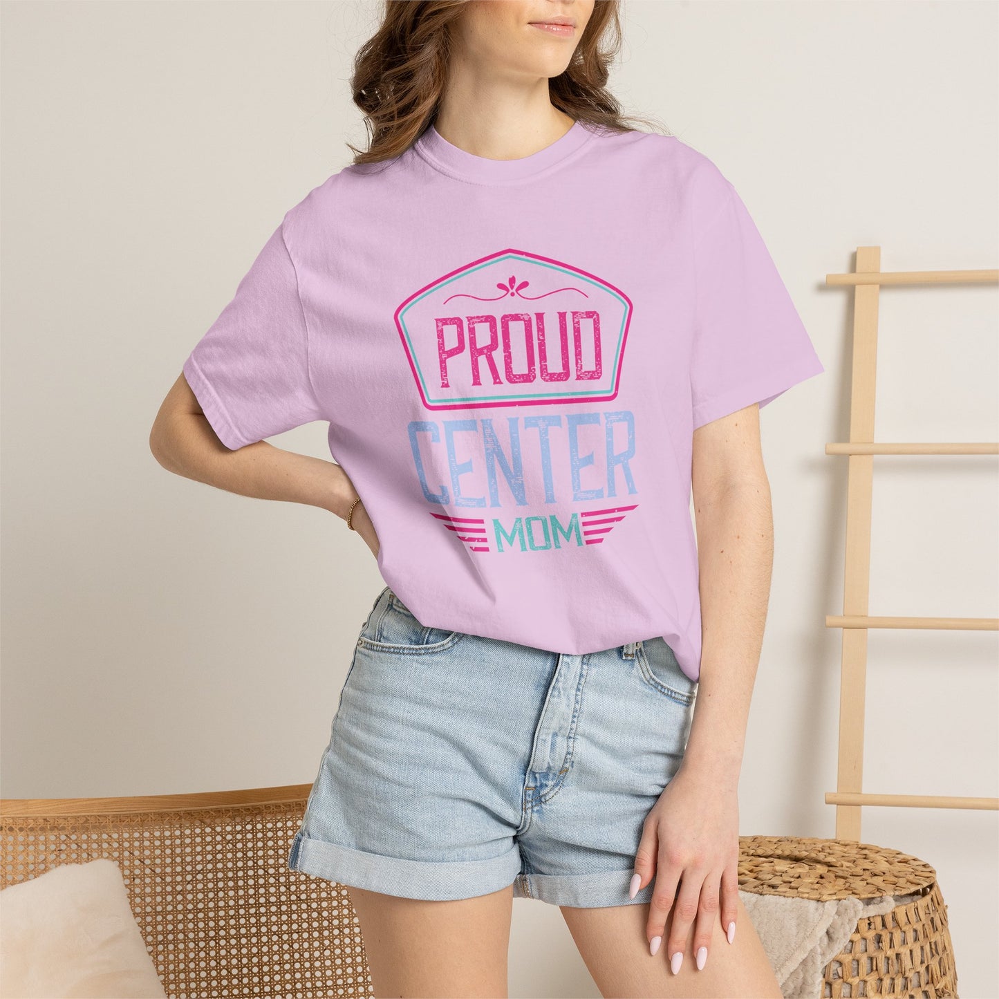 Mom T-shirt Mother Day Mama Tee Unisex Comfort Colors Garment-Dyed Cotton h89