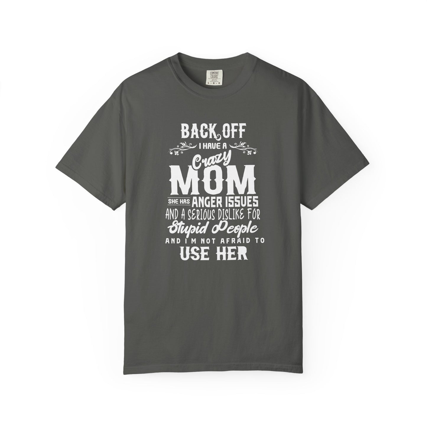 Mom T-shirt Mother's Day Mama Tee Unisex Comfort Colors Garment-Dyed Cotton h34