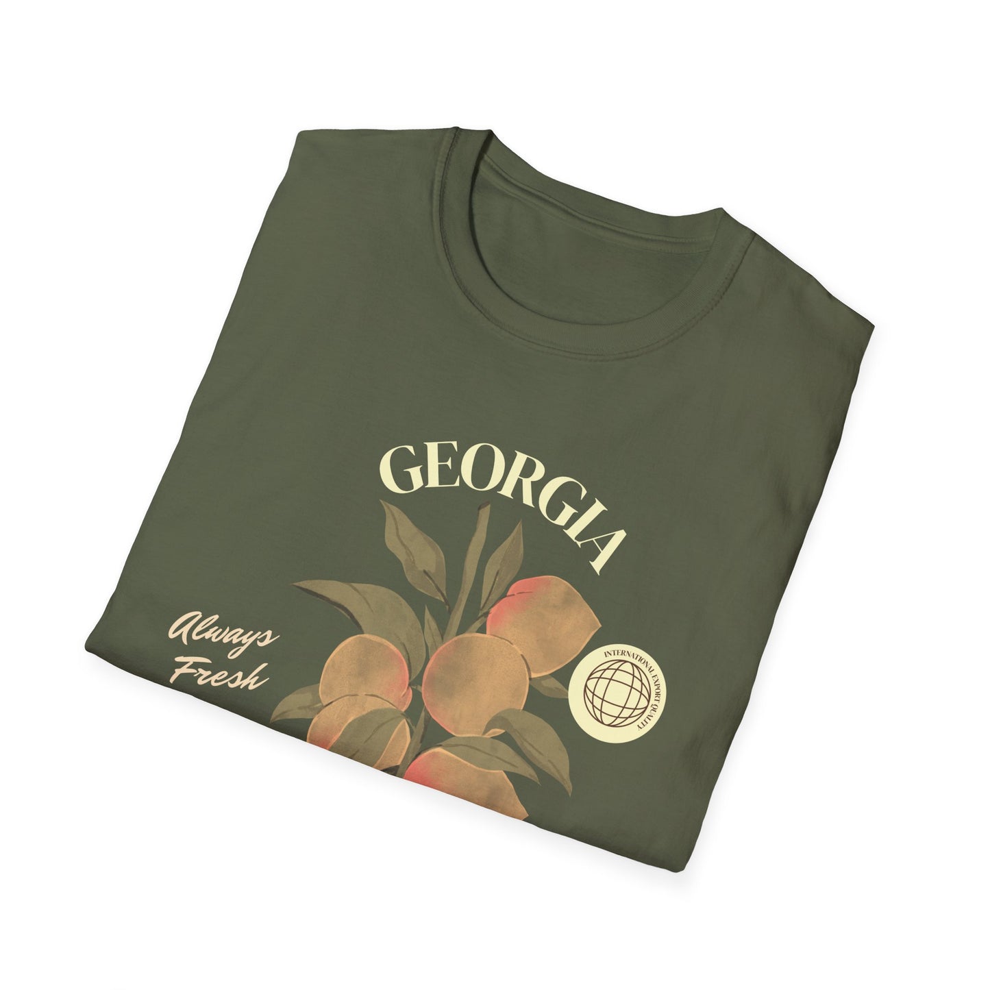Food Tees, Funny Food T Shirts, Funny T Shirts, Shirt with Fruits, Shirt with Peach