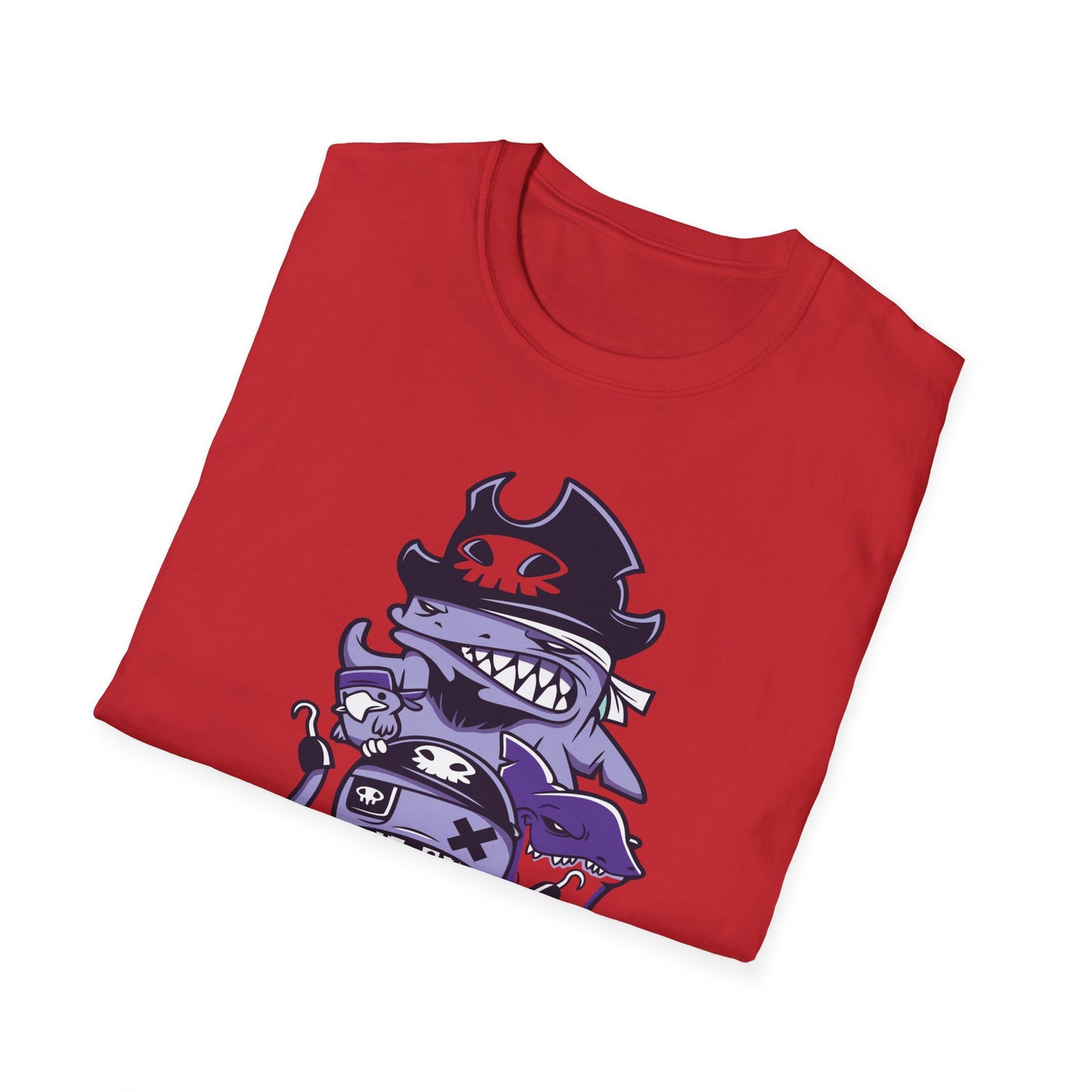 Cartoon T Shirt Animation Tee Unisex Softstyle 64000 100 Percent Ring Spun Cotton Funny Graphic Tee