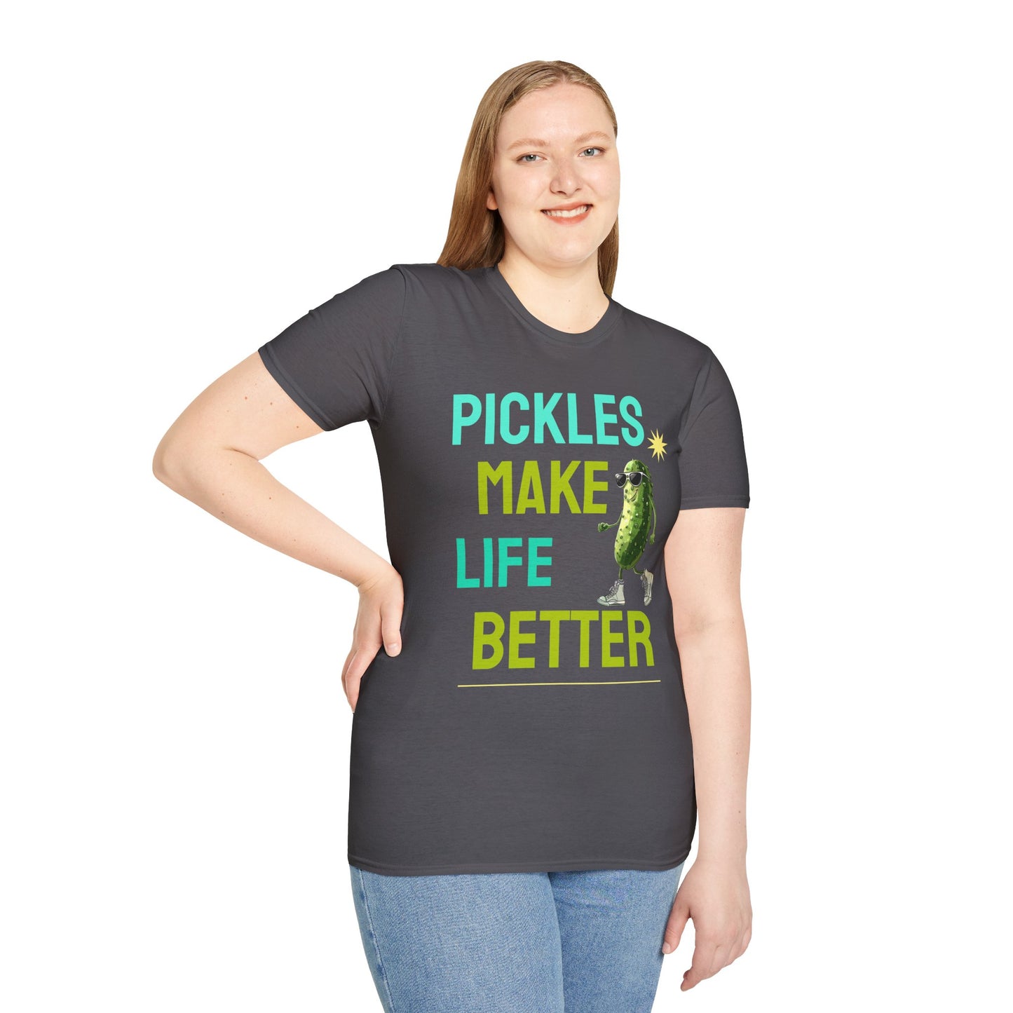 Food Tees, Funny Food T Shirts, Funny T Shirts, Shirt with Vegetables, Shirt with Pickle