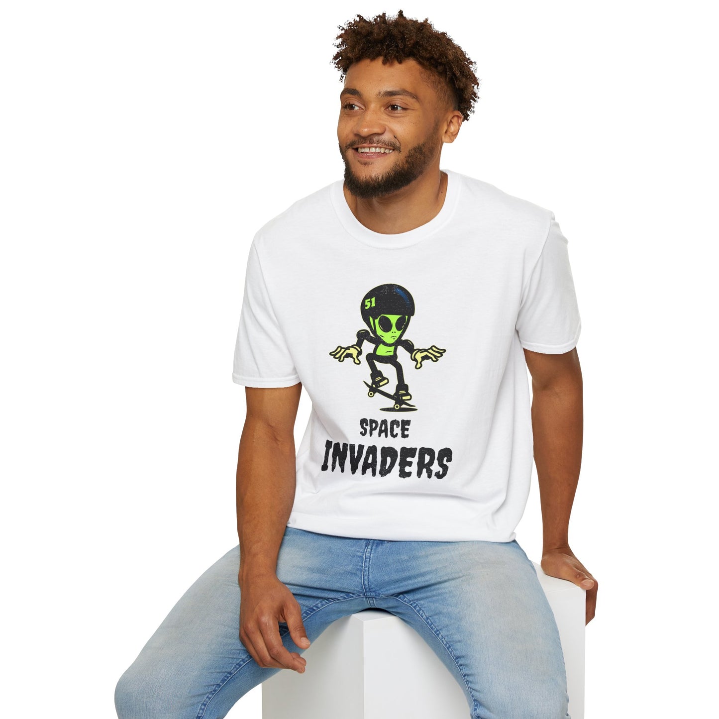 Funny T Shirts, UFO Tees, Funny Aliens Shirt - 4