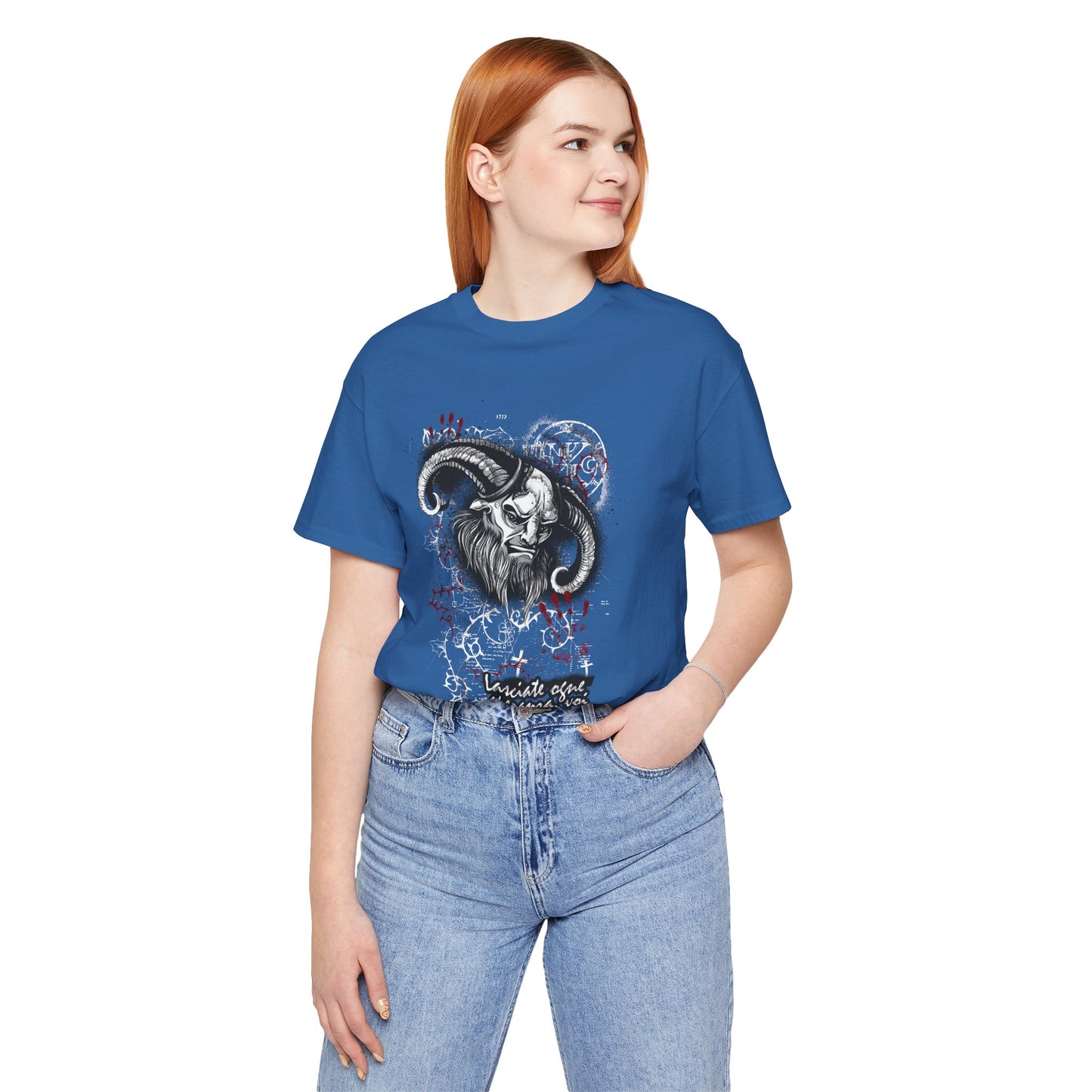 Gothic Graphic Unisex Cotton T-Shirt r14