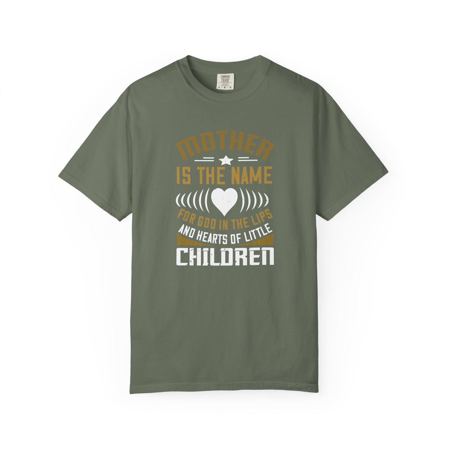 Mom T-shirt Mother Day Mama Tee Unisex Comfort Colors Garment-Dyed Cotton h83