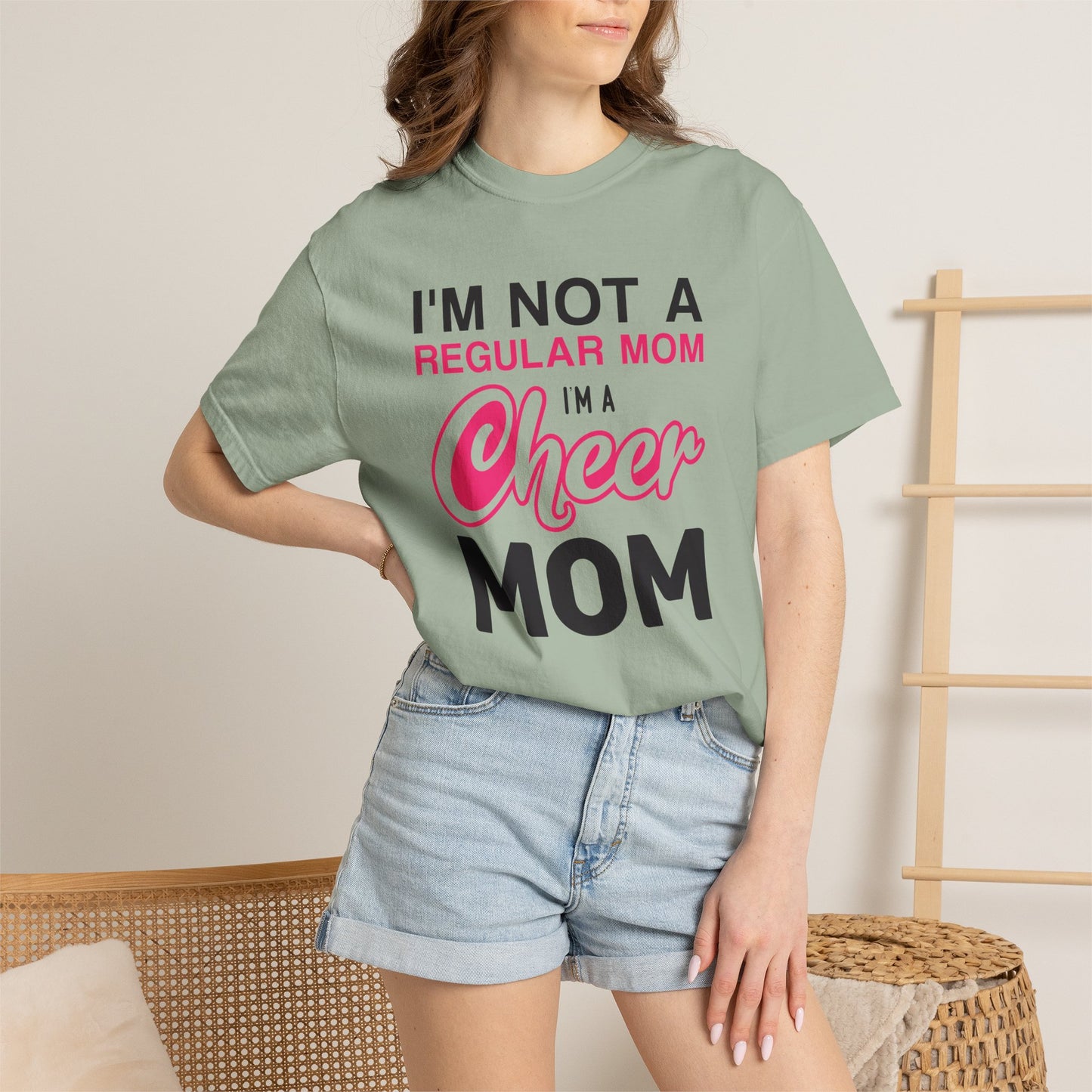 Mom T-shirt Mother's Day Mama Tee Unisex Comfort Colors Garment-Dyed Cotton h23