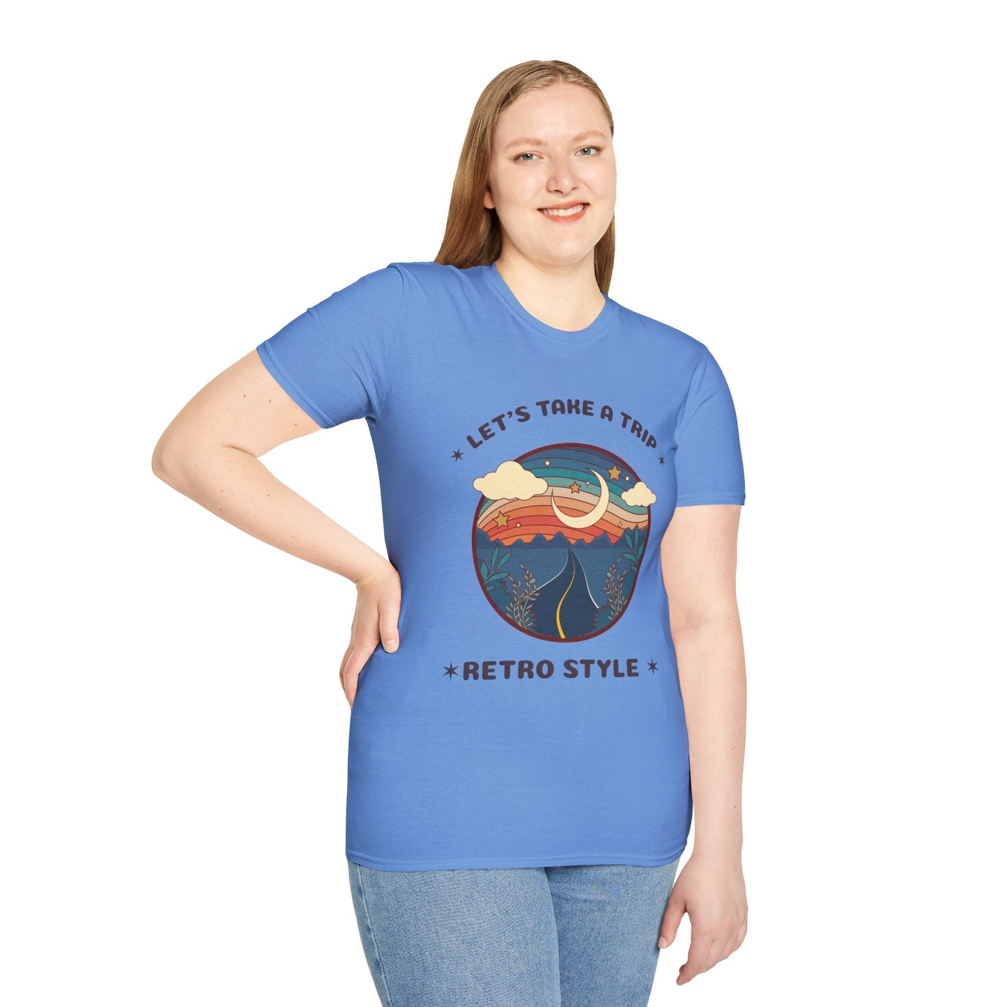 Retro T Shirt, Retro Design Shirt, Retro Art Tee Shirt, T-shirt with Retro Style