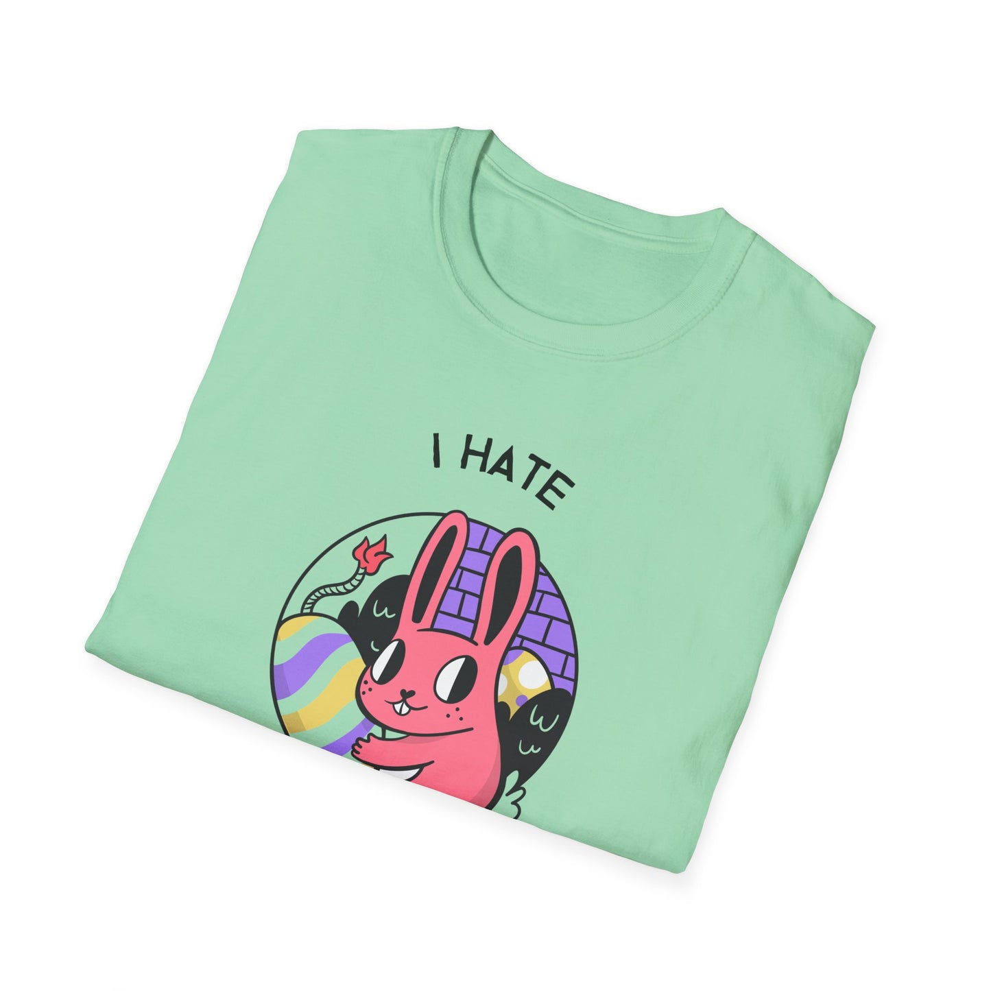 Funny Easter T-Shirt, Tee Shirt with Easter Signature, T Shirt with Easter Prints, Tee Shirt with Easter Design - 22