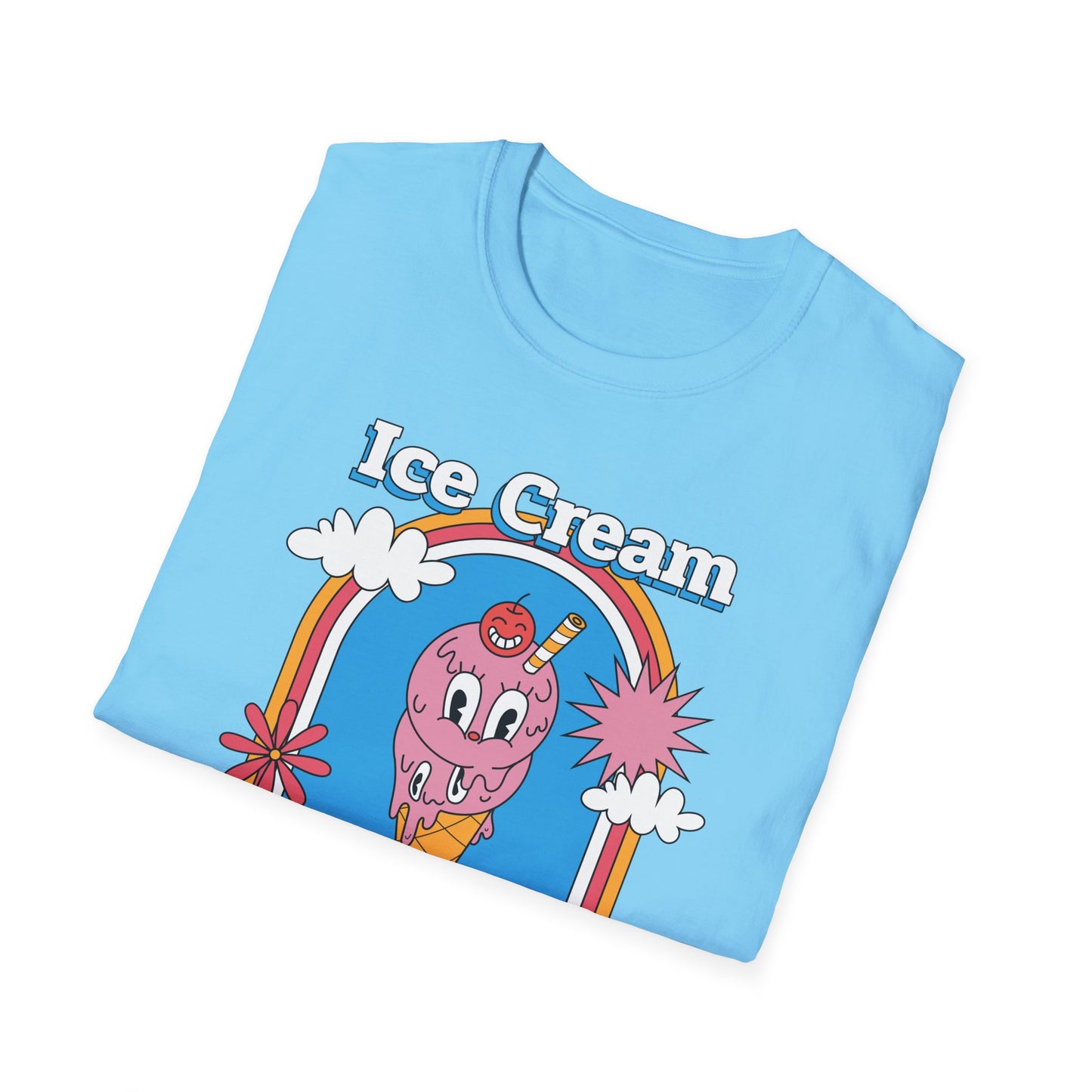 Food Tees, Funny Food T Shirts, Funny T Shirts, Shirt with Food, Junk Food Tees, Shirt with Ice Cream, Ice Cream T-Shirt