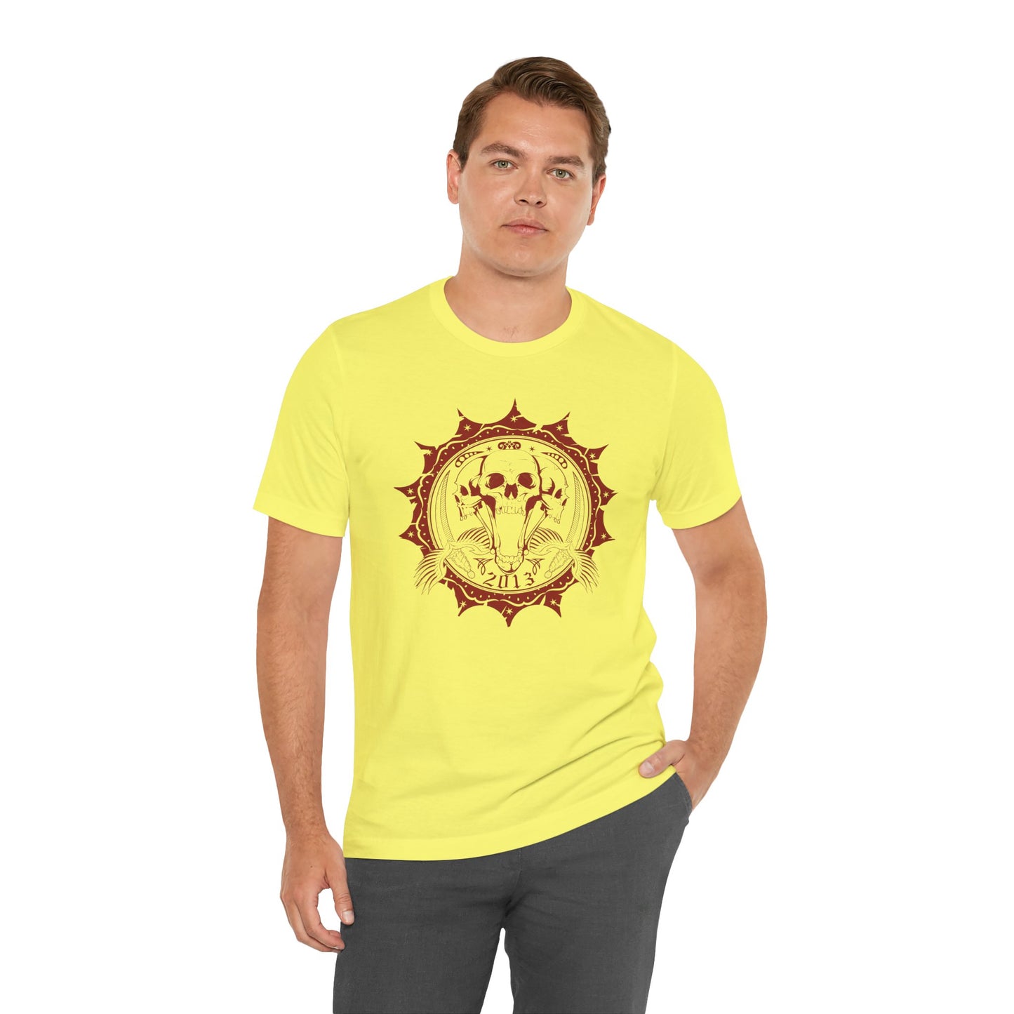 Skull Elephant Mandala Tee Boho Skull Graphic Shirt Art-51