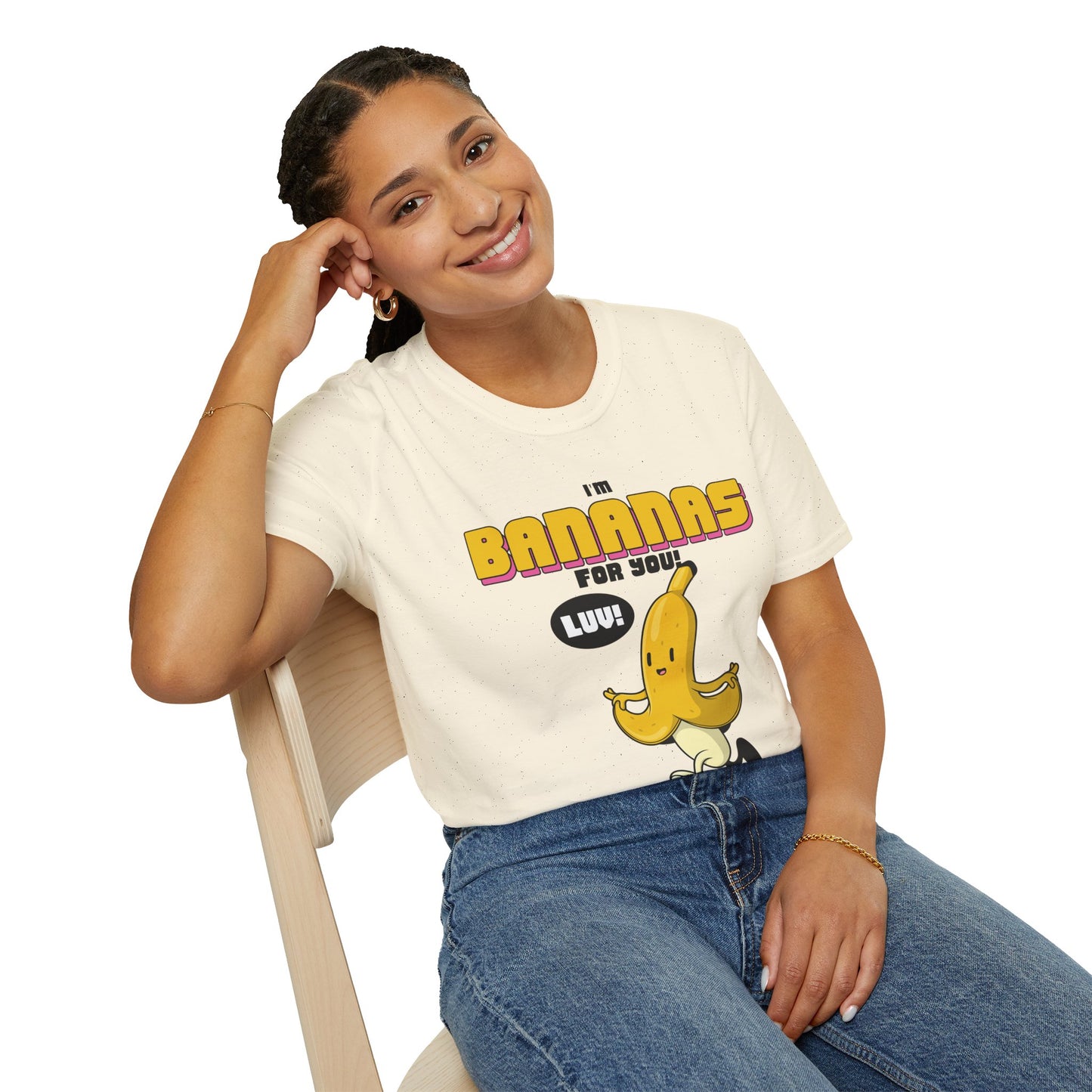 Food Tees, Funny Food T Shirts, Funny T Shirts, Shirt with Banana, Banana T Shirt, Funny Banana Shirt