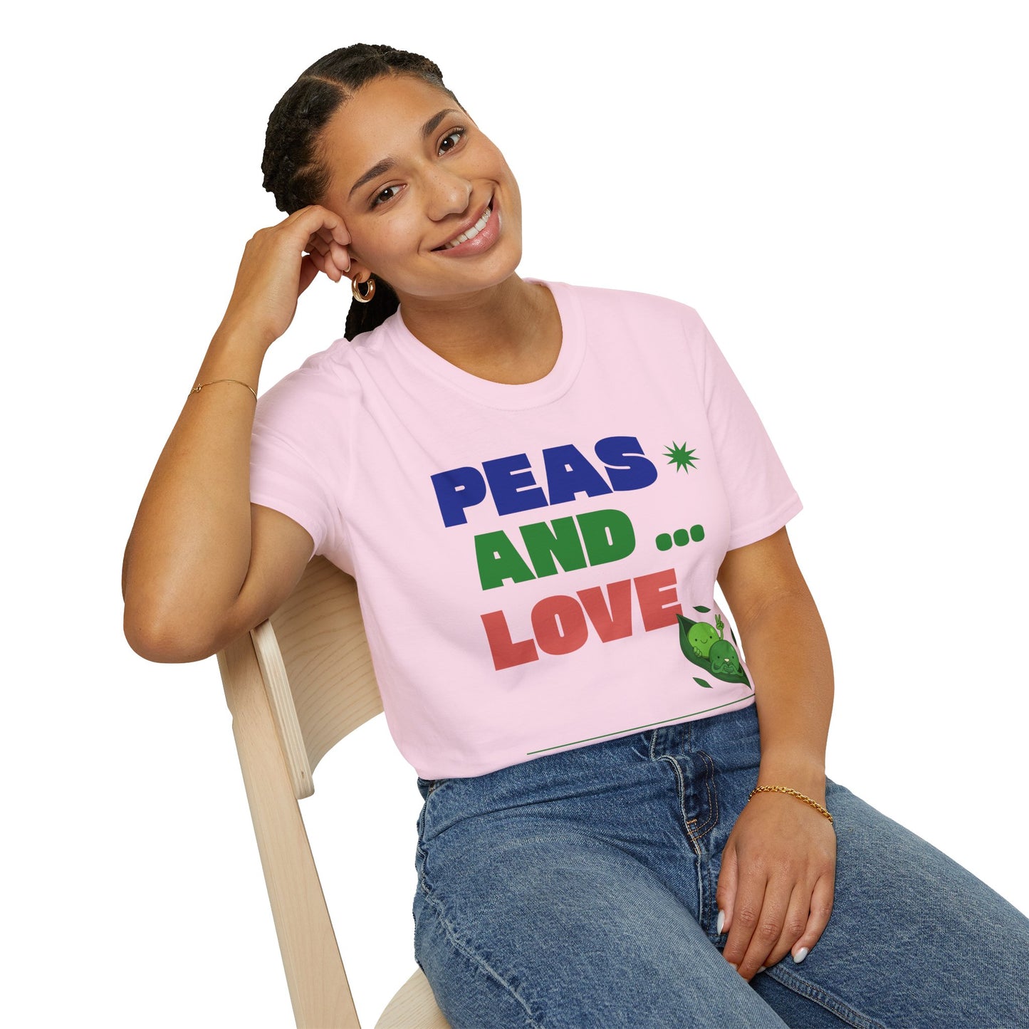Food Tees, Funny Food T Shirts, Funny T Shirts, Shirt with Vegetables, Shirt with Peas