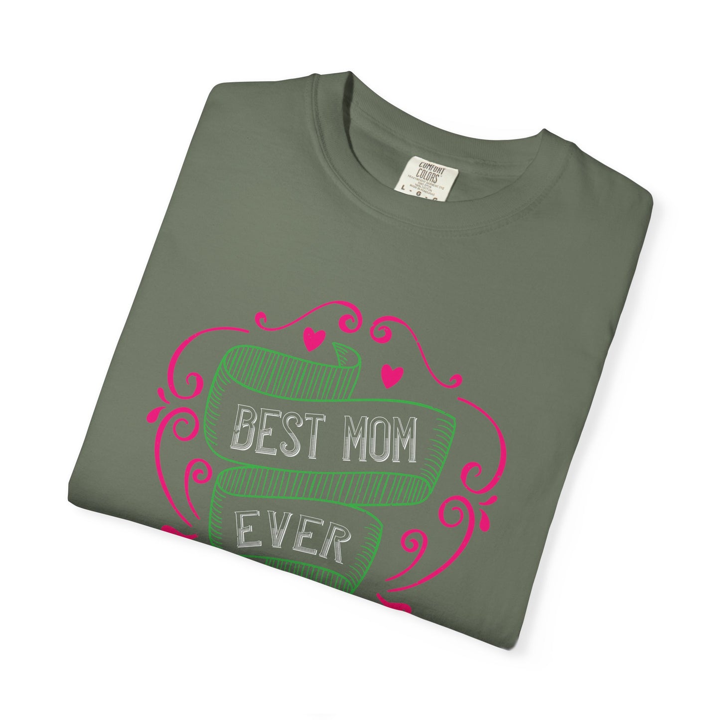 Mom T-shirt Mother Day Mama Tee Unisex Comfort Colors Garment-Dyed Cotton h64