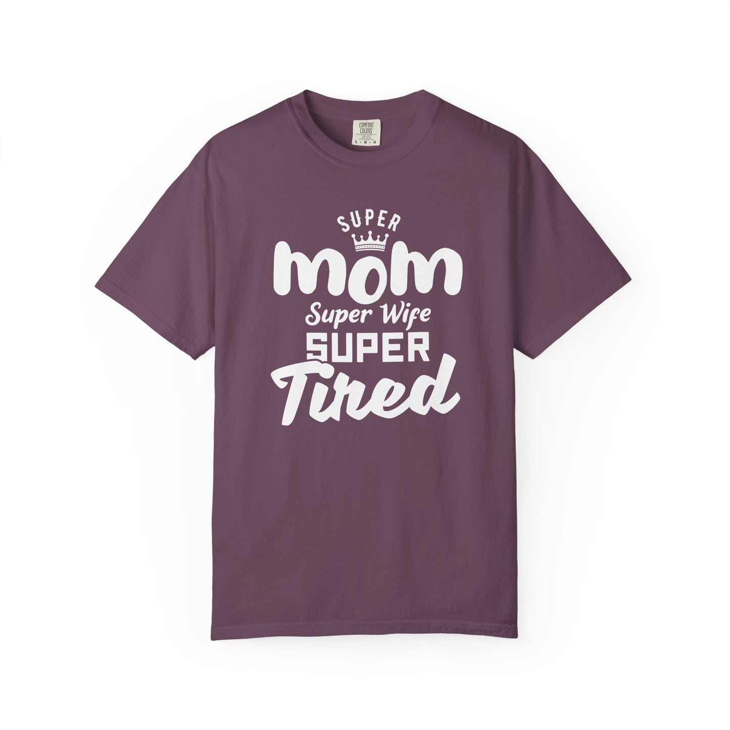 Mom T-shirt Mother's Day Mama Tee Unisex Comfort Colors Garment-Dyed Cotton h45