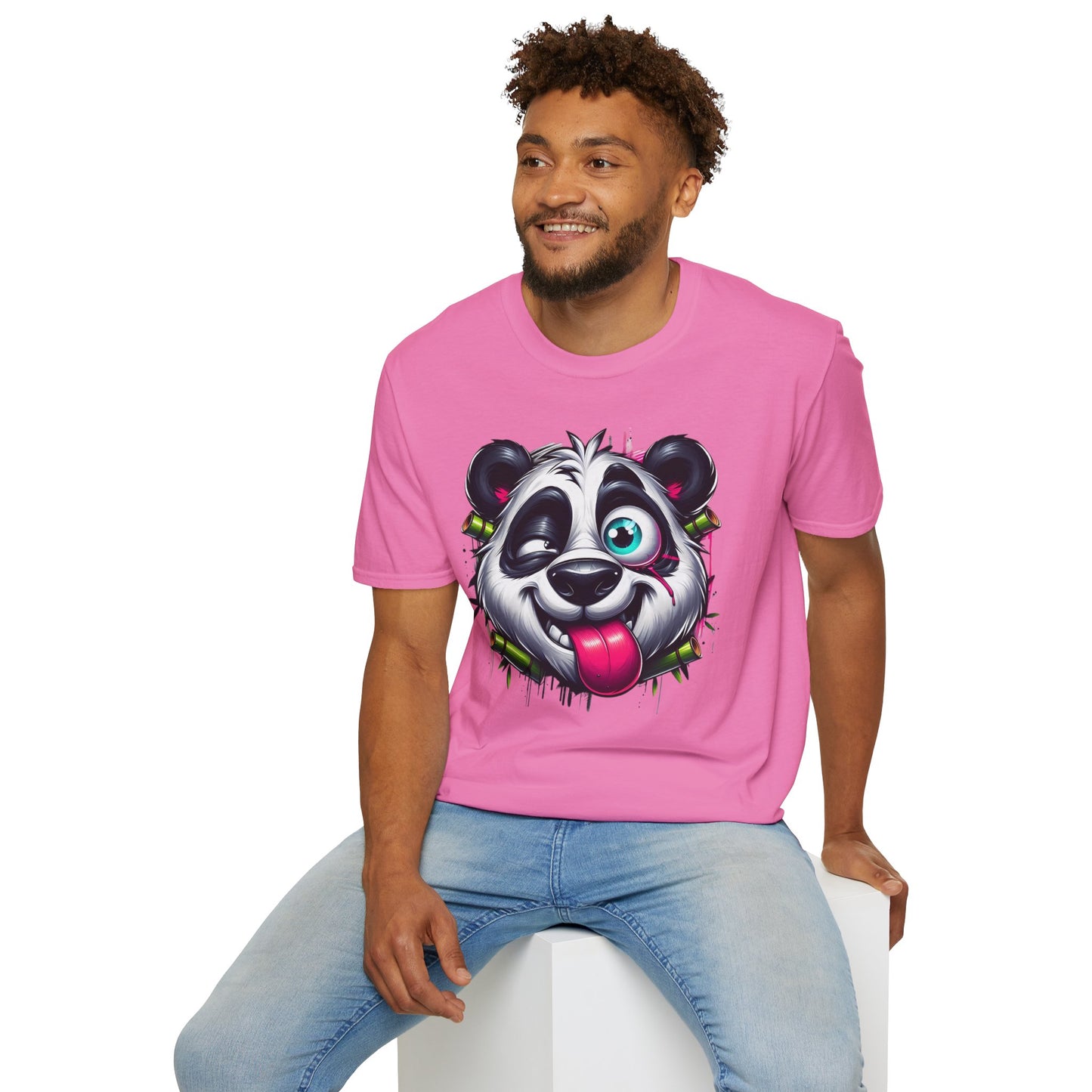Animals Tees, Funny Animals Shirt, T Shirts with Funny Animals, T-Shirt with Panda, Panda Tees