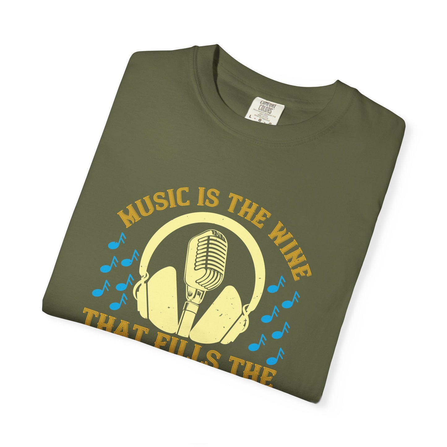 Music Graphic Design Unisex Cotton T-shirt m36
