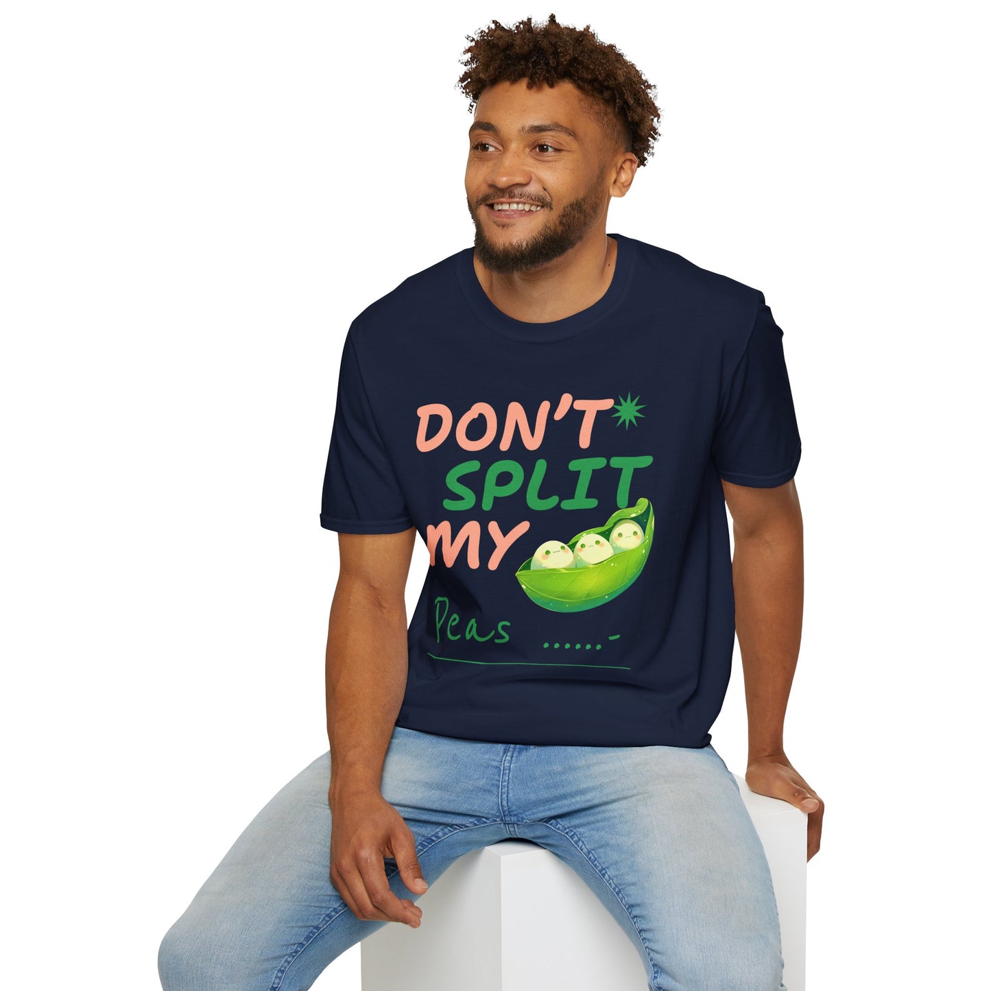 Food Tees, Funny Food T Shirts, Funny T Shirts, Shirt with Vegetables, Shirt with Peas