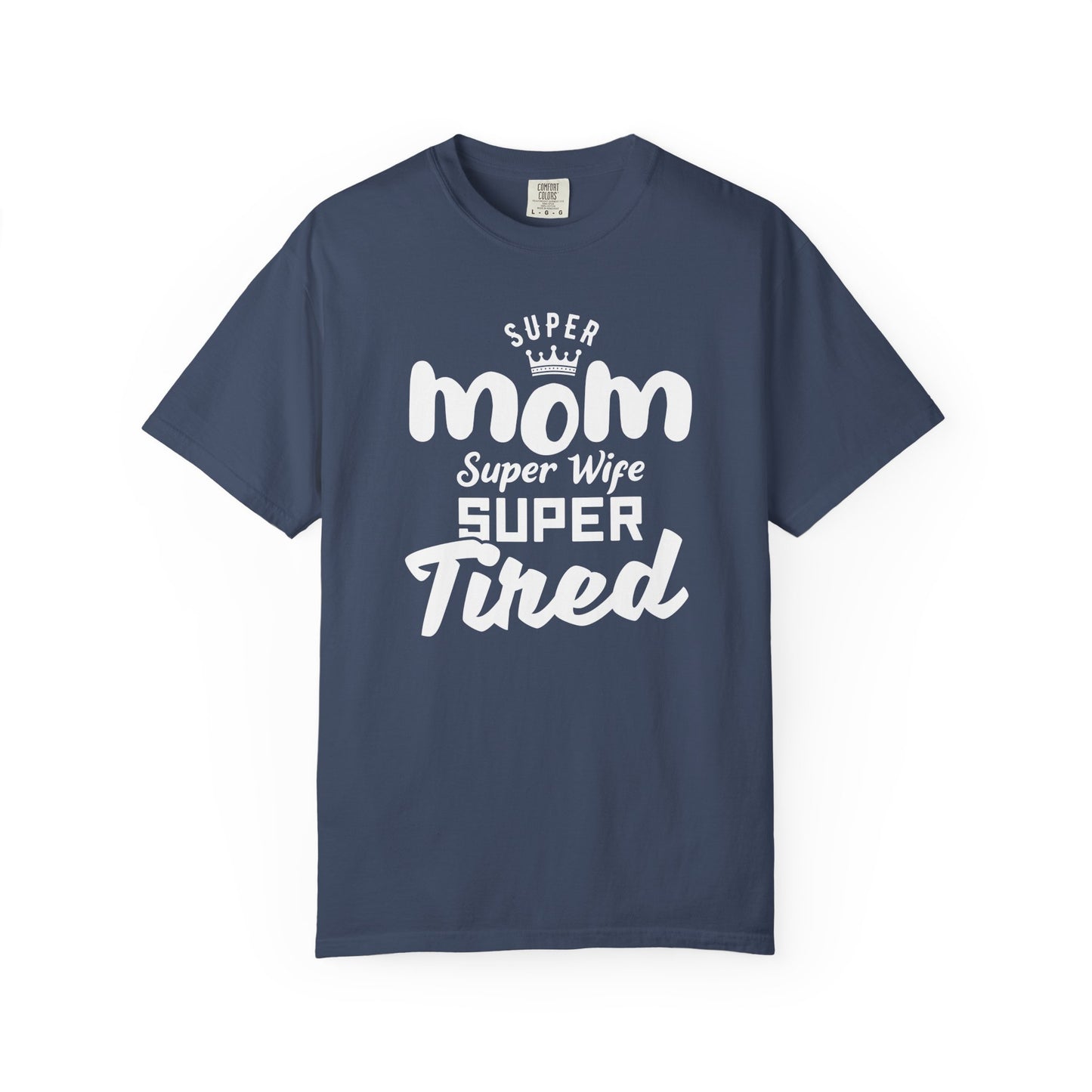 Mom T-shirt Mother's Day Mama Tee Unisex Comfort Colors Garment-Dyed Cotton h45
