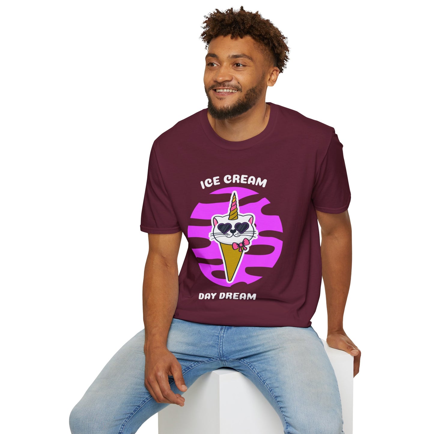 Food Tees, Funny Food T Shirts, Funny T Shirts, Shirt with Food, Junk Food Tees, Shirt with Ice Cream, Ice Cream T-Shirt