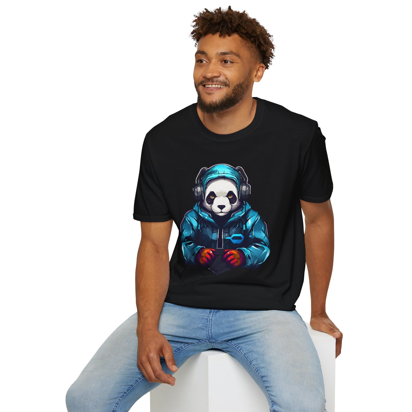 Animals Tees, Funny Animals Shirt, T Shirts with Funny Animals, T-Shirt with Panda, Panda Tees