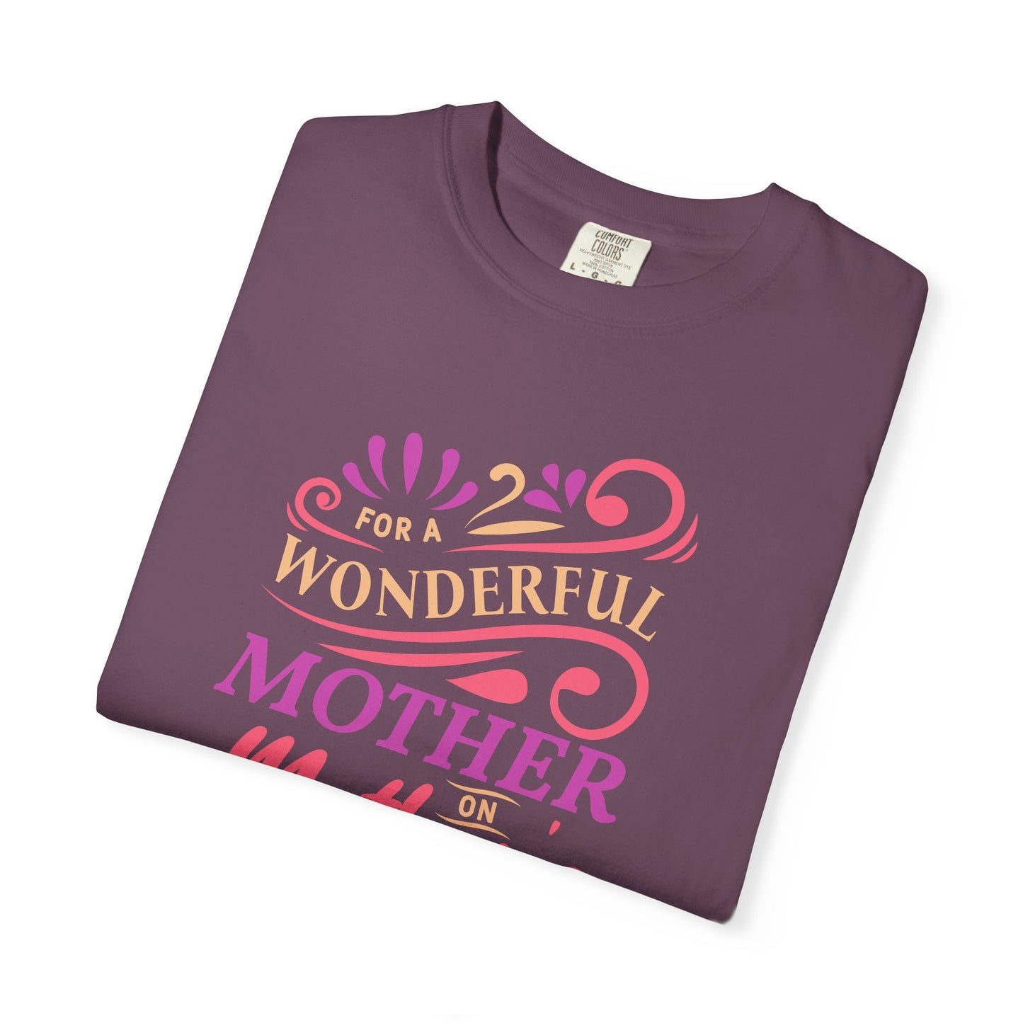Mom T-shirt Mother's Day Mama Tee Unisex Comfort Colors Garment-Dyed Cotton h18