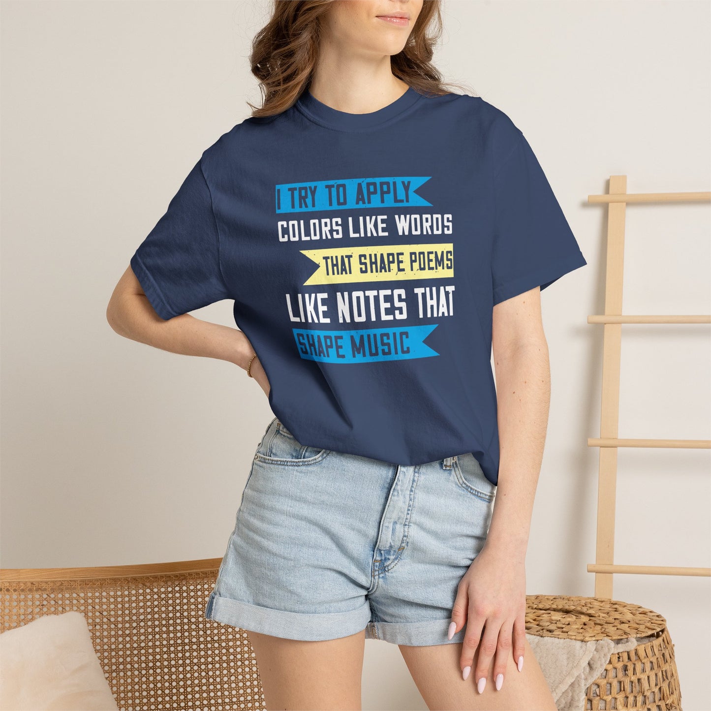 Music Graphic Design Unisex Cotton T-shirt m