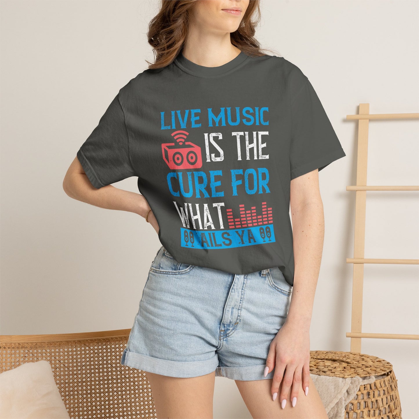 Music Graphic Design Unisex Cotton T-shirt m20