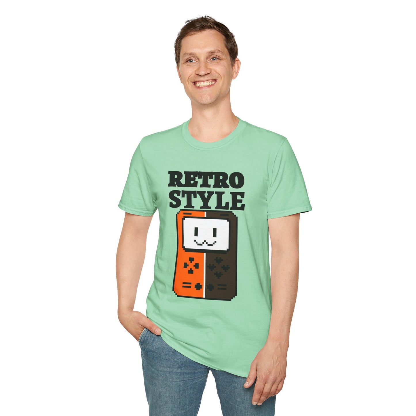 Retro T Shirt, Retro Design Shirt, Retro Art Tee Shirt, T-shirt with Retro Style