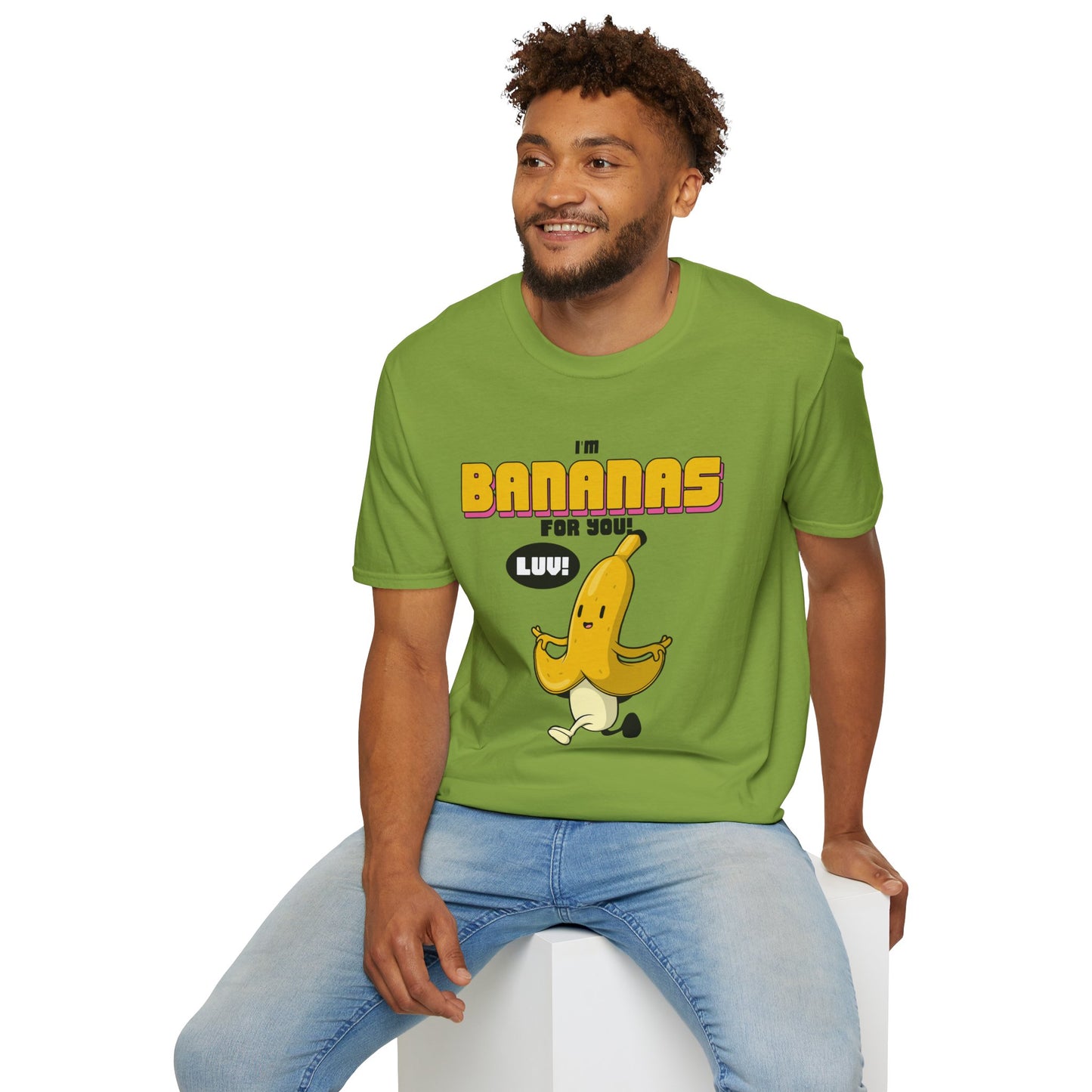 Food Tees, Funny Food T Shirts, Funny T Shirts, Shirt with Banana, Banana T Shirt, Funny Banana Shirt