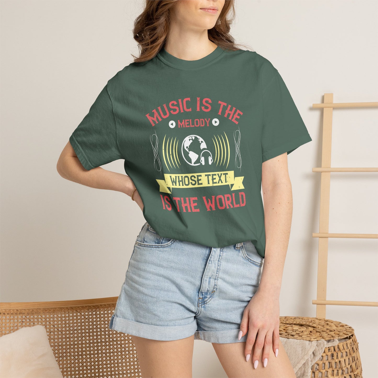 Music Graphic Design Unisex Cotton T-shirt m33