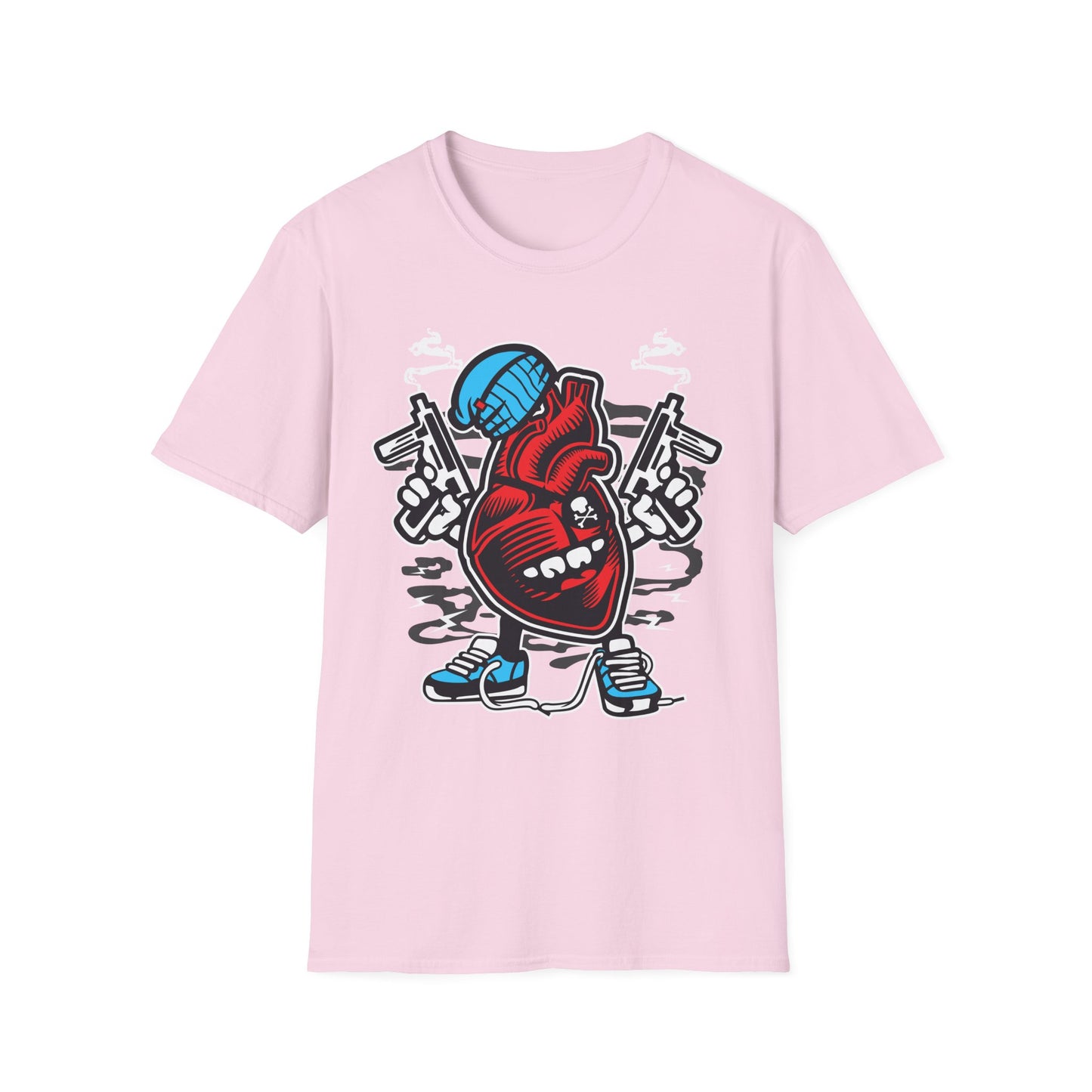Cartoon T Shirt Animation T Shirt Funny Tee Unisex Gildan Softstyle 64000 100 Percent Cotton