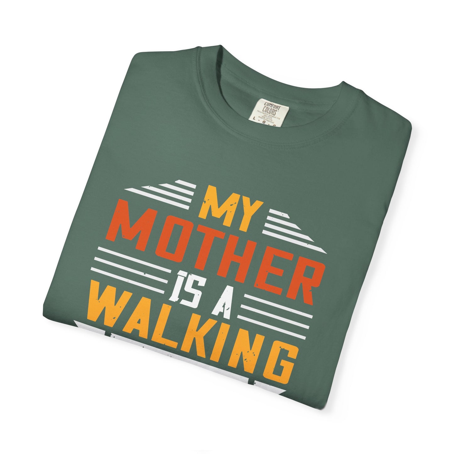 Mom T-shirt Mother Day Mama Tee Unisex Comfort Colors Garment-Dyed Cotton h87