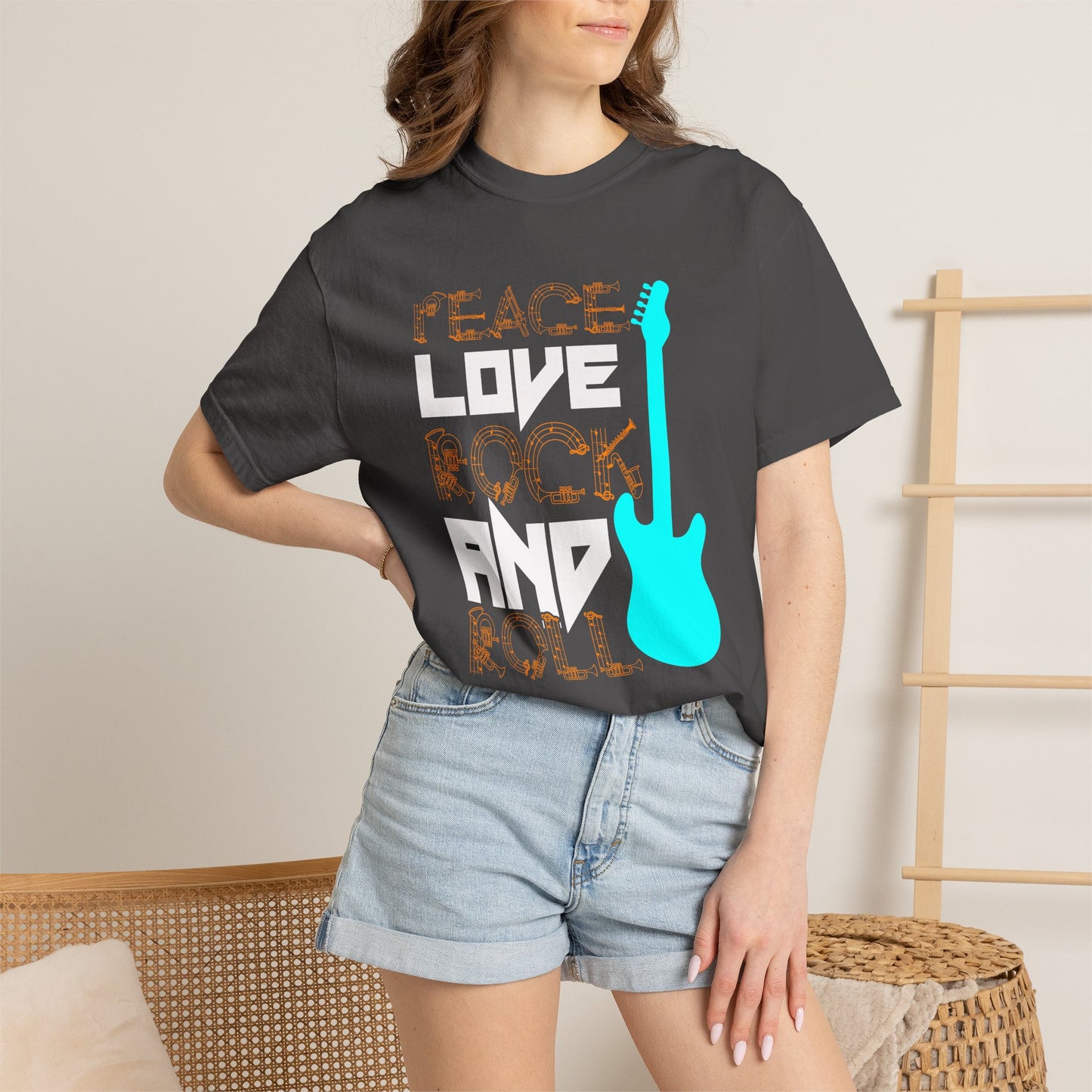 Music Graphic Design Unisex Cotton T-shirt 078
