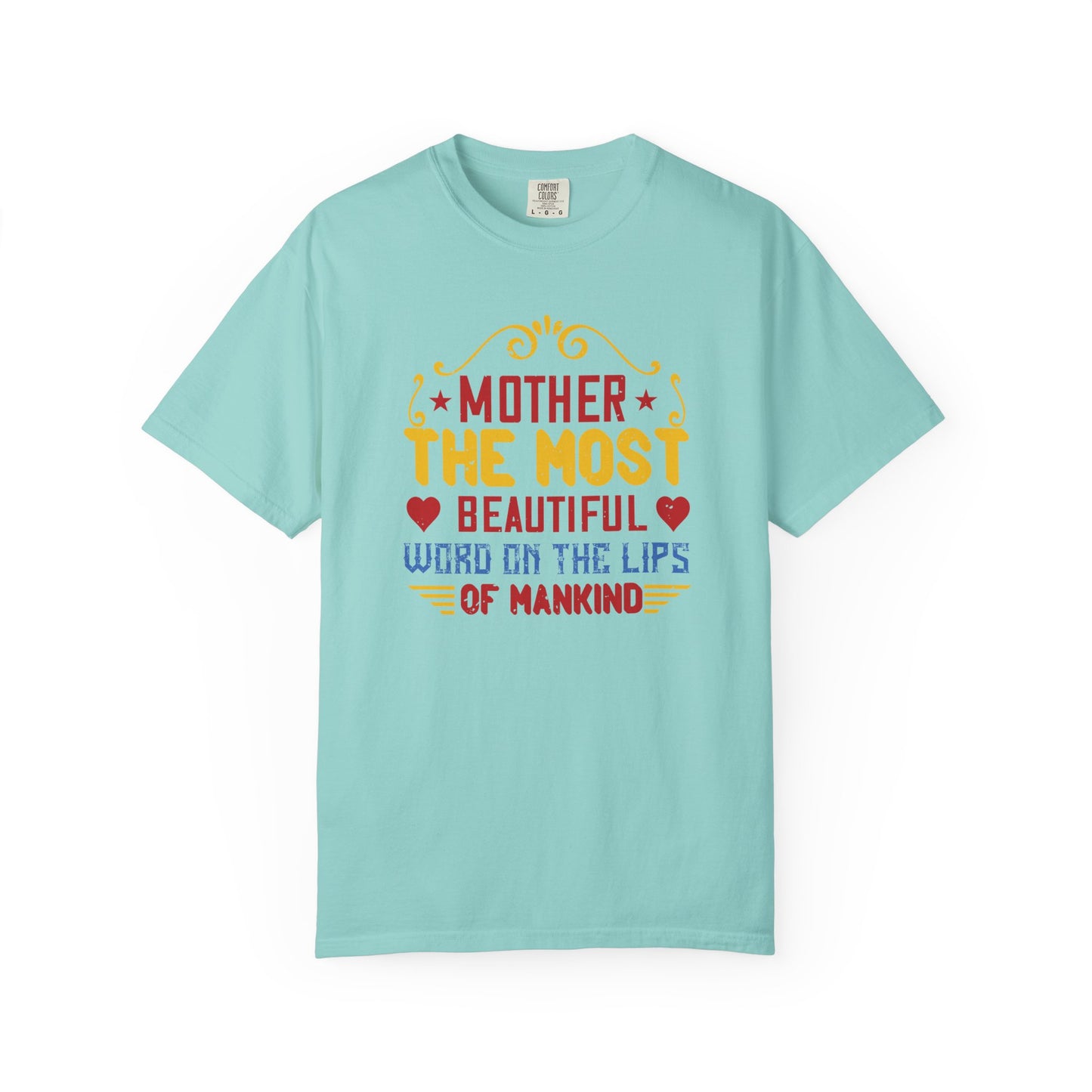 Mom T-shirt Mother Day Mama Tee Unisex Comfort Colors Garment-Dyed Cotton h84