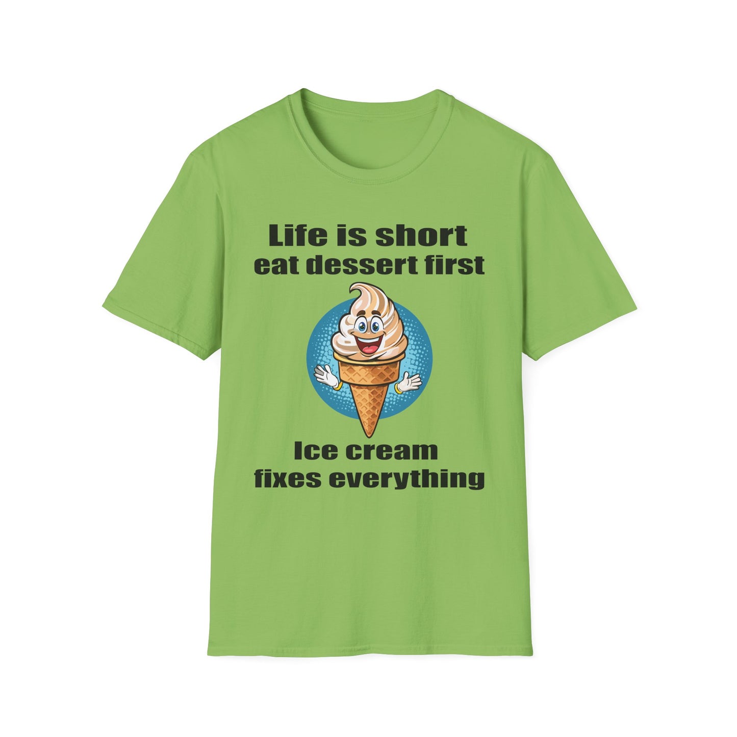 Food Tees, Funny Food T Shirts, Funny T Shirts, Shirt with Food, Junk Food Tees, Shirt with Ice Cream, Ice Cream T-Shirt