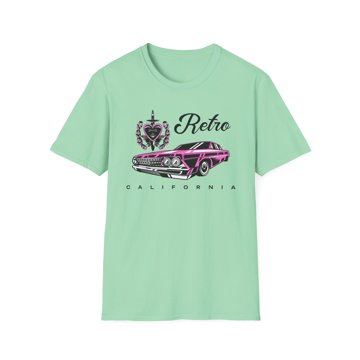 Retro T Shirt, Retro Design Shirt, Retro Art Tee Shirt, T-shirt with Retro Style