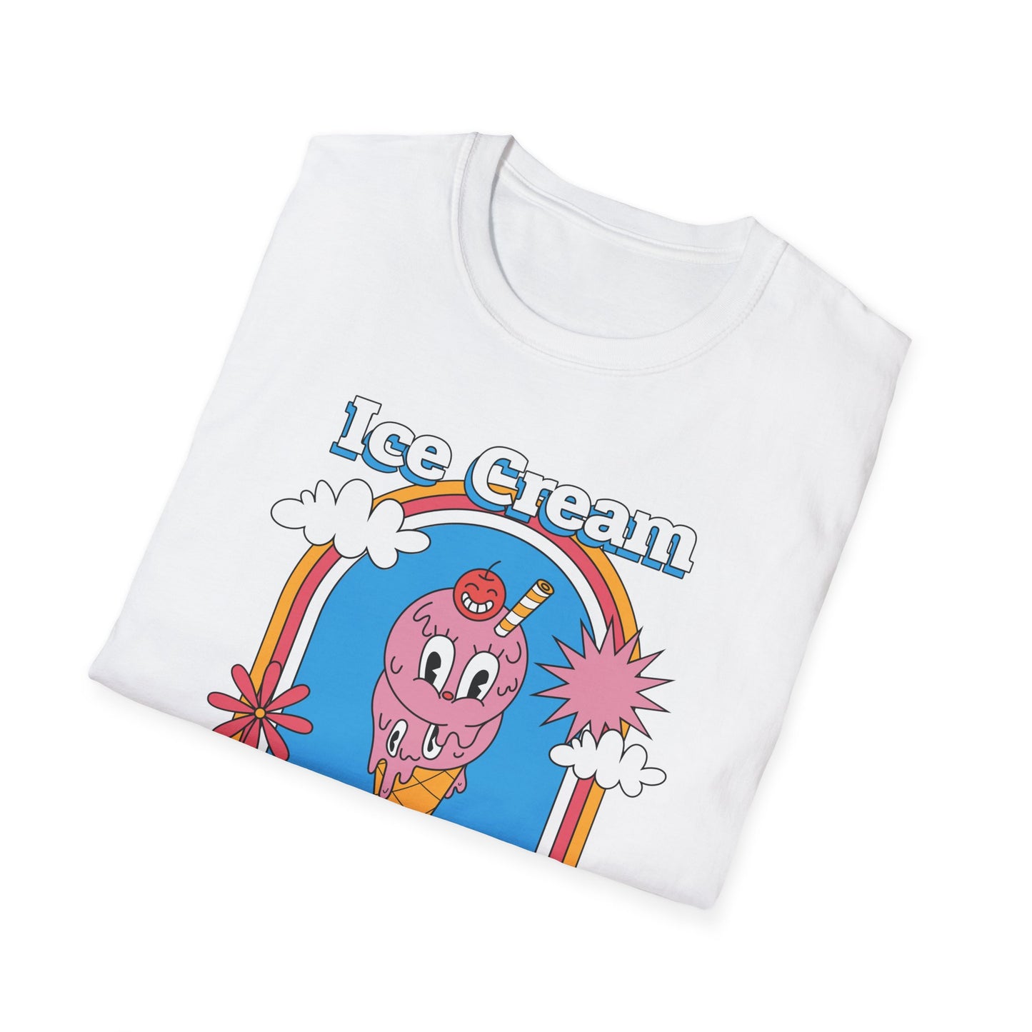 Food Tees, Funny Food T Shirts, Funny T Shirts, Shirt with Food, Junk Food Tees, Shirt with Ice Cream, Ice Cream T-Shirt