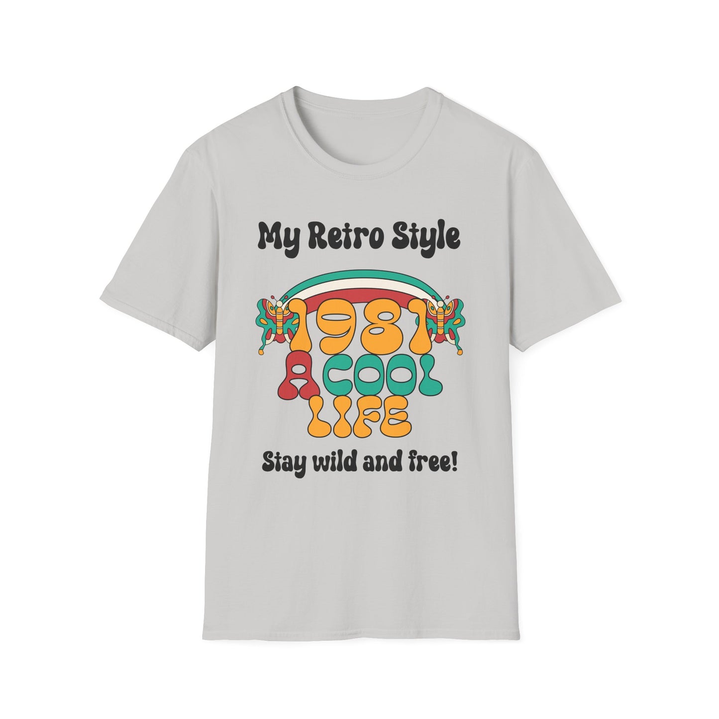 Retro T Shirt, Retro Design Shirt, Retro Art Tee Shirt, T-shirt with Retro Style