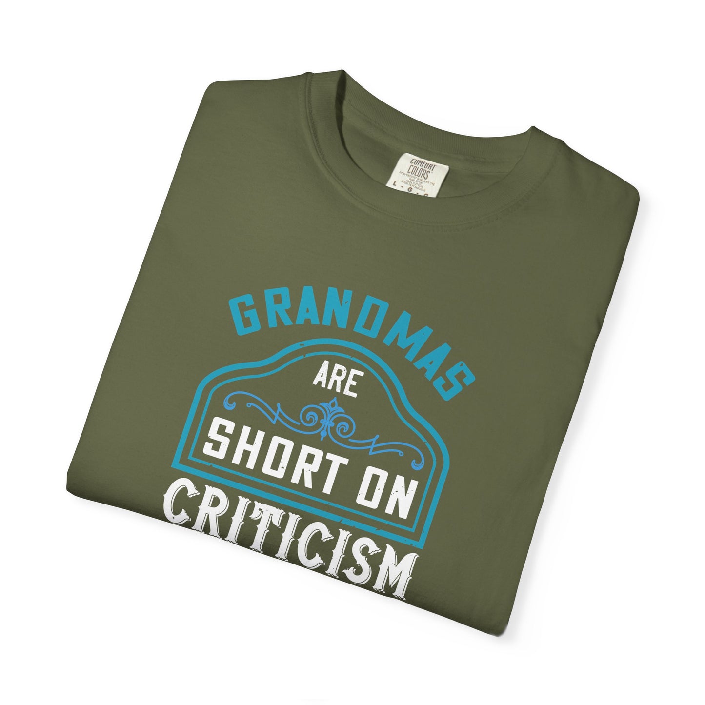 Grandmas T-shirt Mother Day Mama Tee Unisex Comfort Colors Garment-Dyed Cotton h69