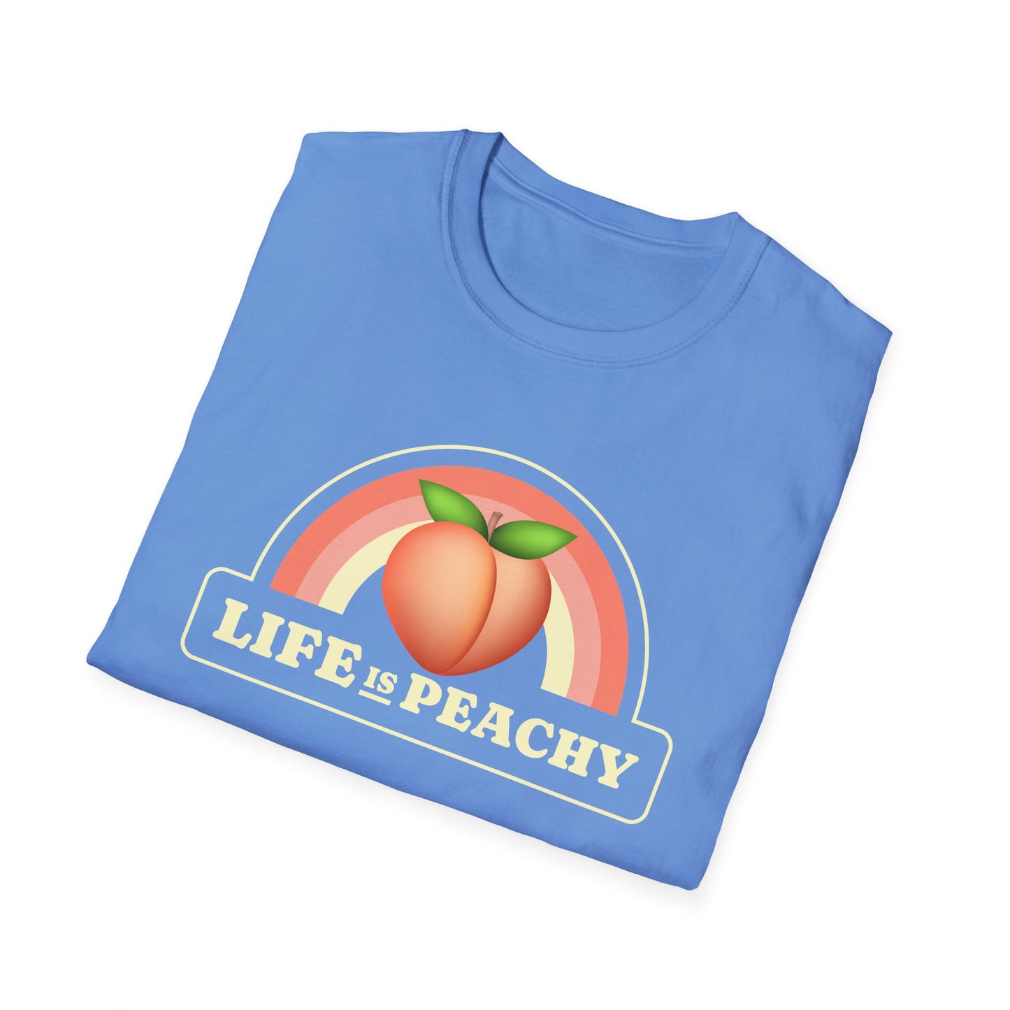 Food Tees, Funny Food T Shirts, Funny T Shirts, Shirt with Fruits, Shirt with Peach