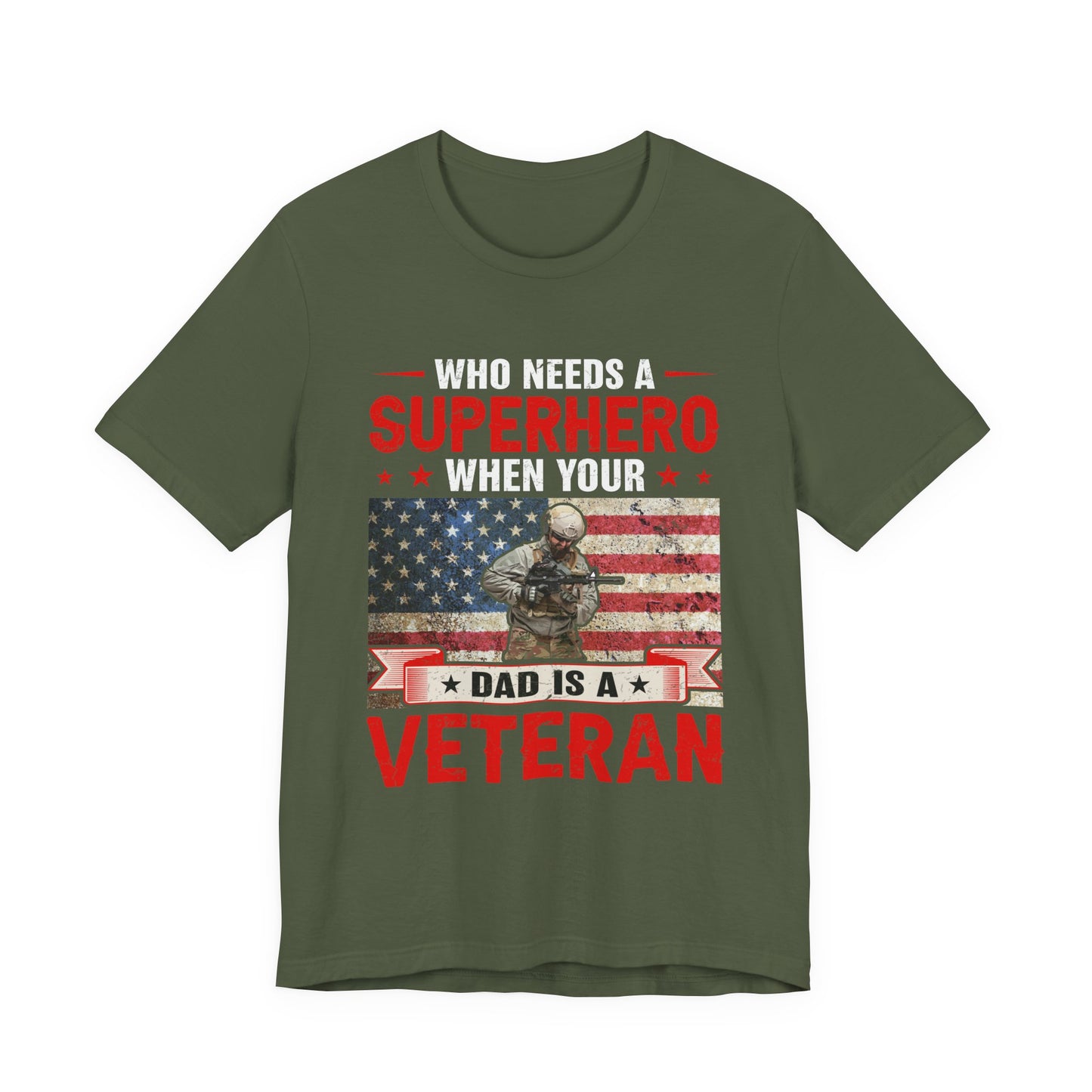 American Flag Graphic Unisex Cotton Tee v43