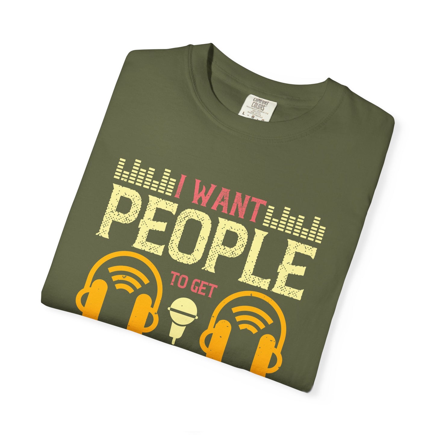 Music Graphic Design Unisex Cotton T-shirt m16