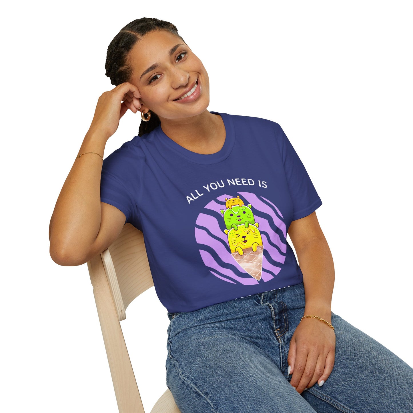 Food Tees, Funny Food T Shirts, Funny T Shirts, Shirt with Food, Junk Food Tees, Shirt with Ice Cream, Ice Cream T-Shirt