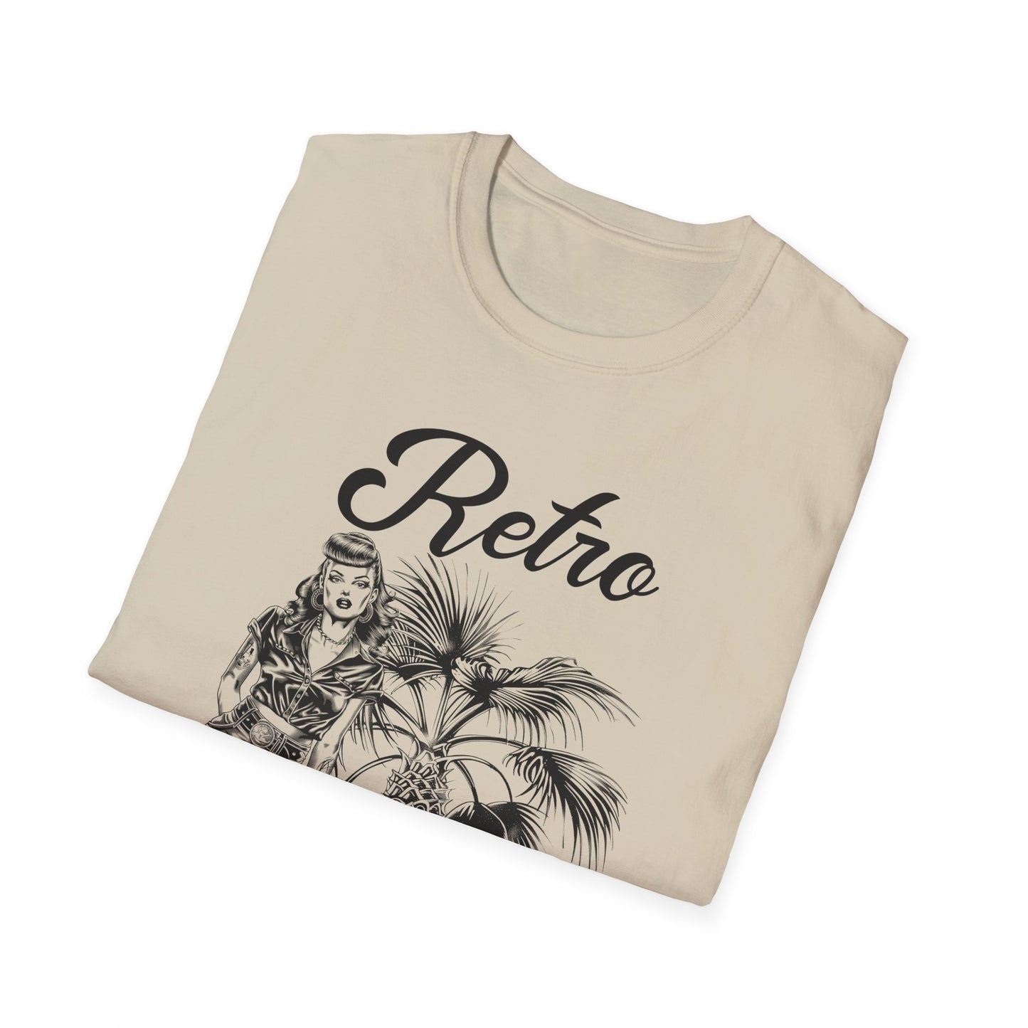 Retro T Shirt, Retro Design Shirt, Retro Art Tee Shirt, T-shirt with Retro Style