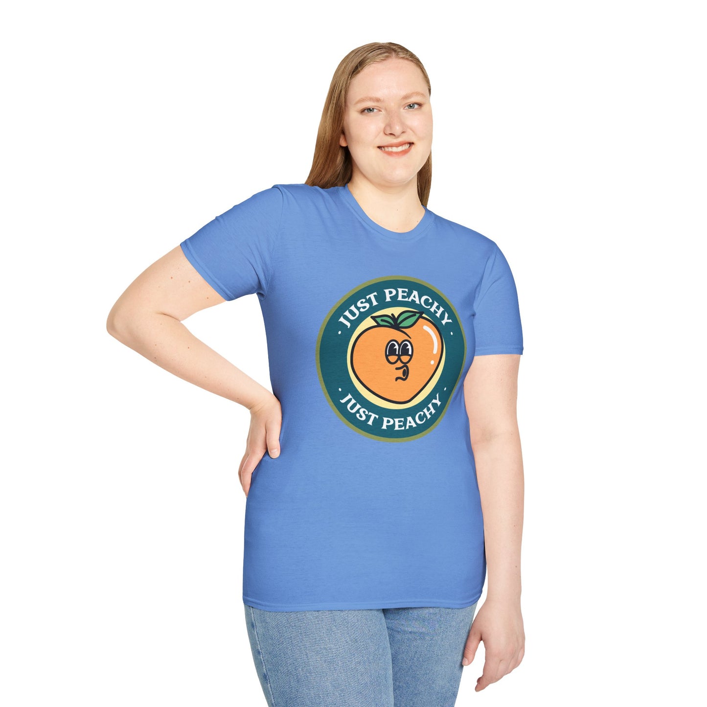 Food Tees, Funny Food T Shirts, Funny T Shirts, Shirt with Fruits, Shirt with Peach