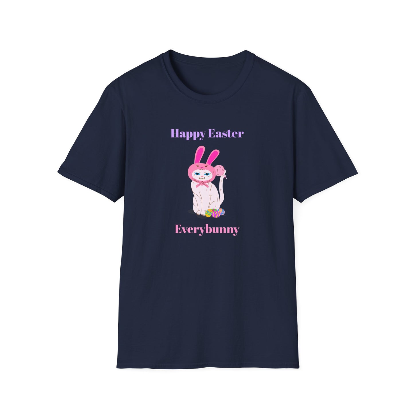 Easter Bunny T-Shirt, Tee Shirt with Easter Signature, T Shirt with Easter Prints, Tee Shirt with Easter Design - 11