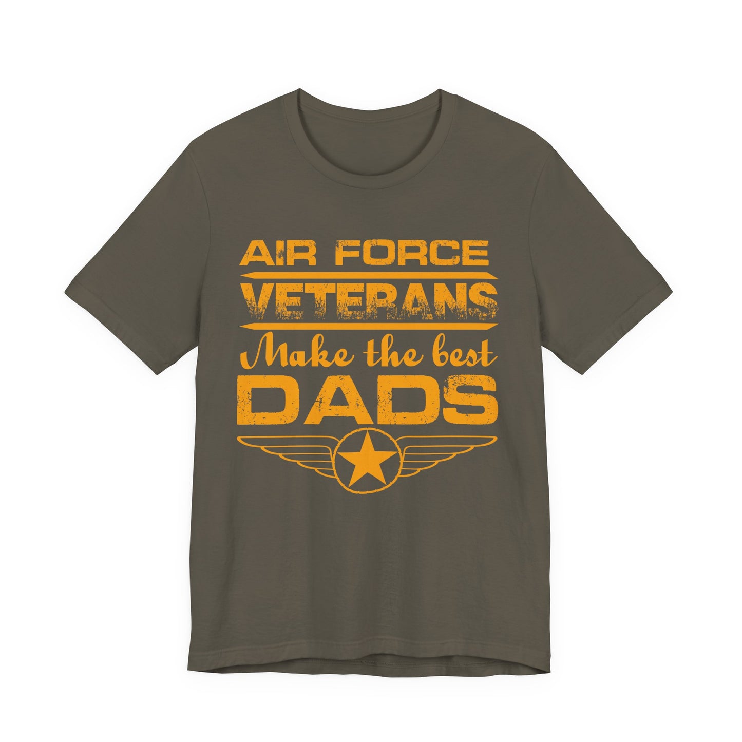 Air Force Veterans Make the Best Dads T-Shirt Military Dad Unisex Cotton Tee v48