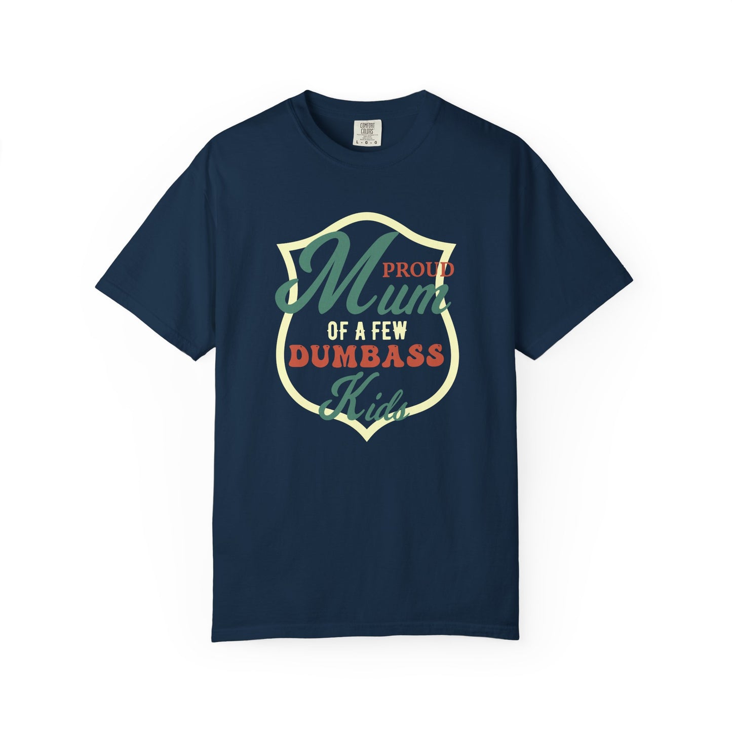 Mom T-shirt Mother's Day Mama Tee Unisex Comfort Colors Garment-Dyed Cotton h44