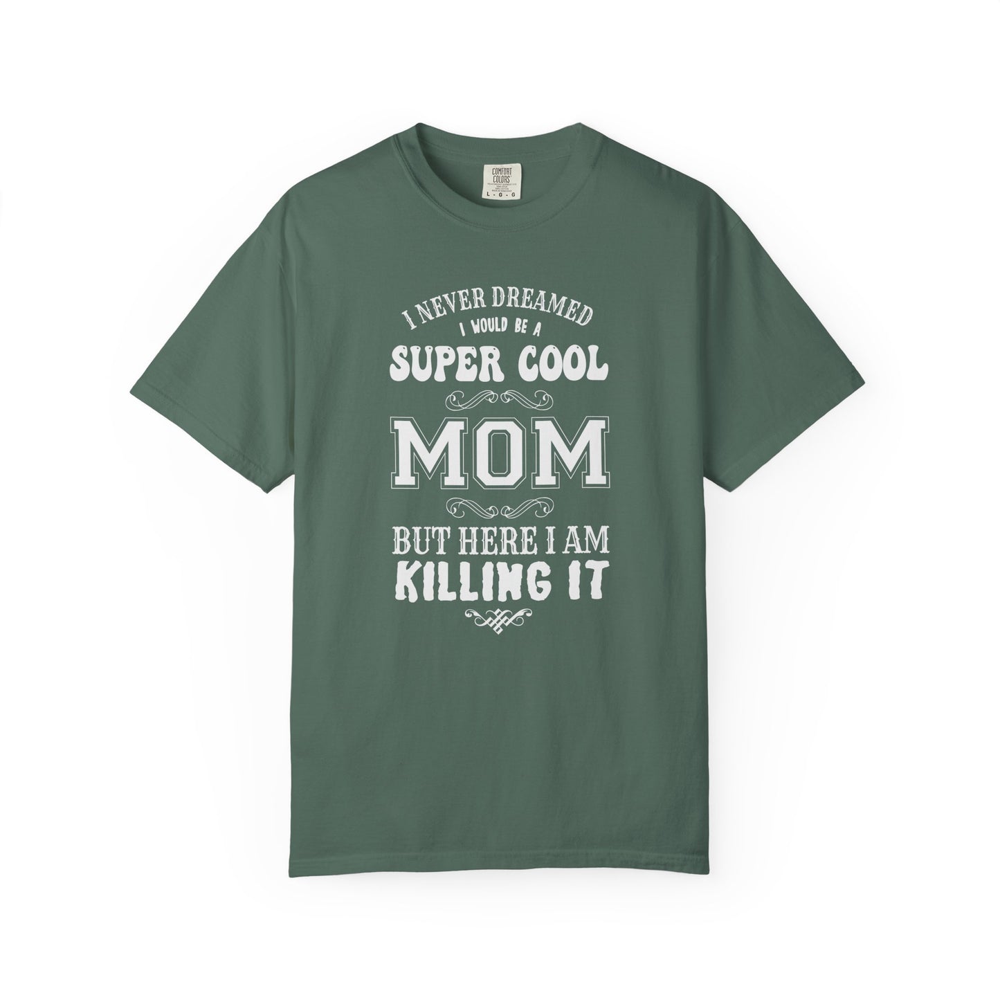 Mom T-shirt Mother's Day Mama Tee Unisex Comfort Colors Garment-Dyed Cotton h36