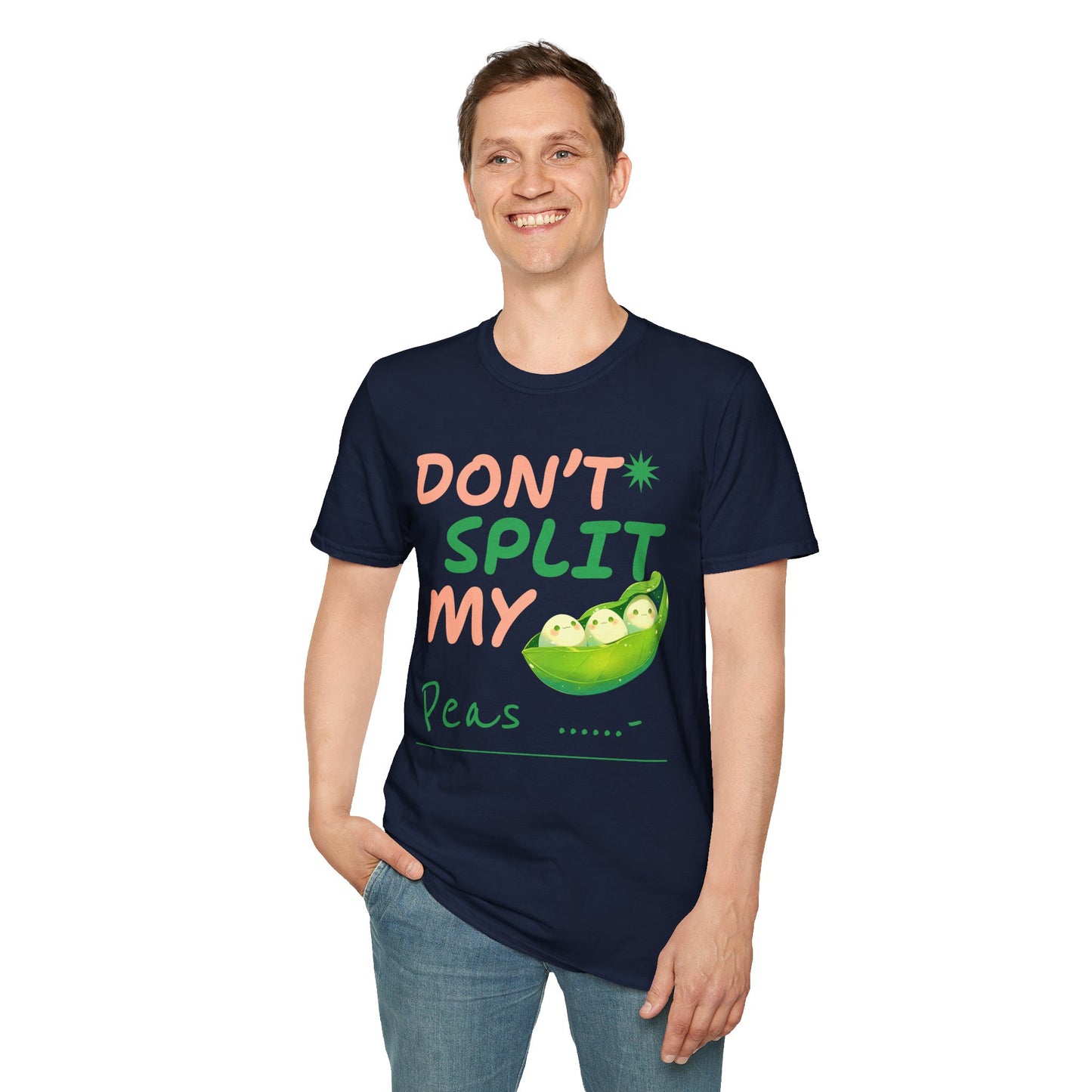 Food Tees, Funny Food T Shirts, Funny T Shirts, Shirt with Vegetables, Shirt with Peas