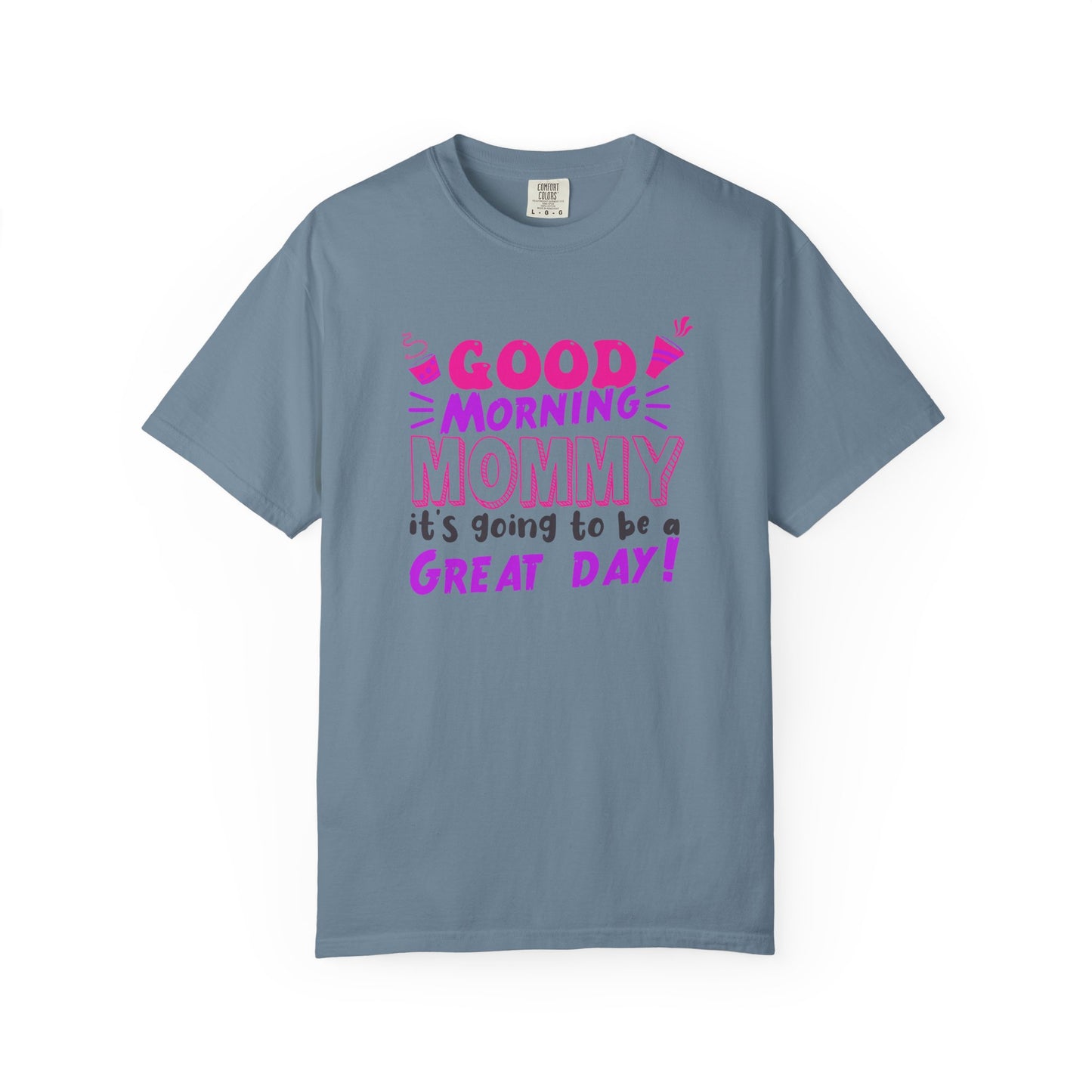 Mom T-shirt Mother's Day Mama Tee Unisex Comfort Colors Garment-Dyed Cotton h41
